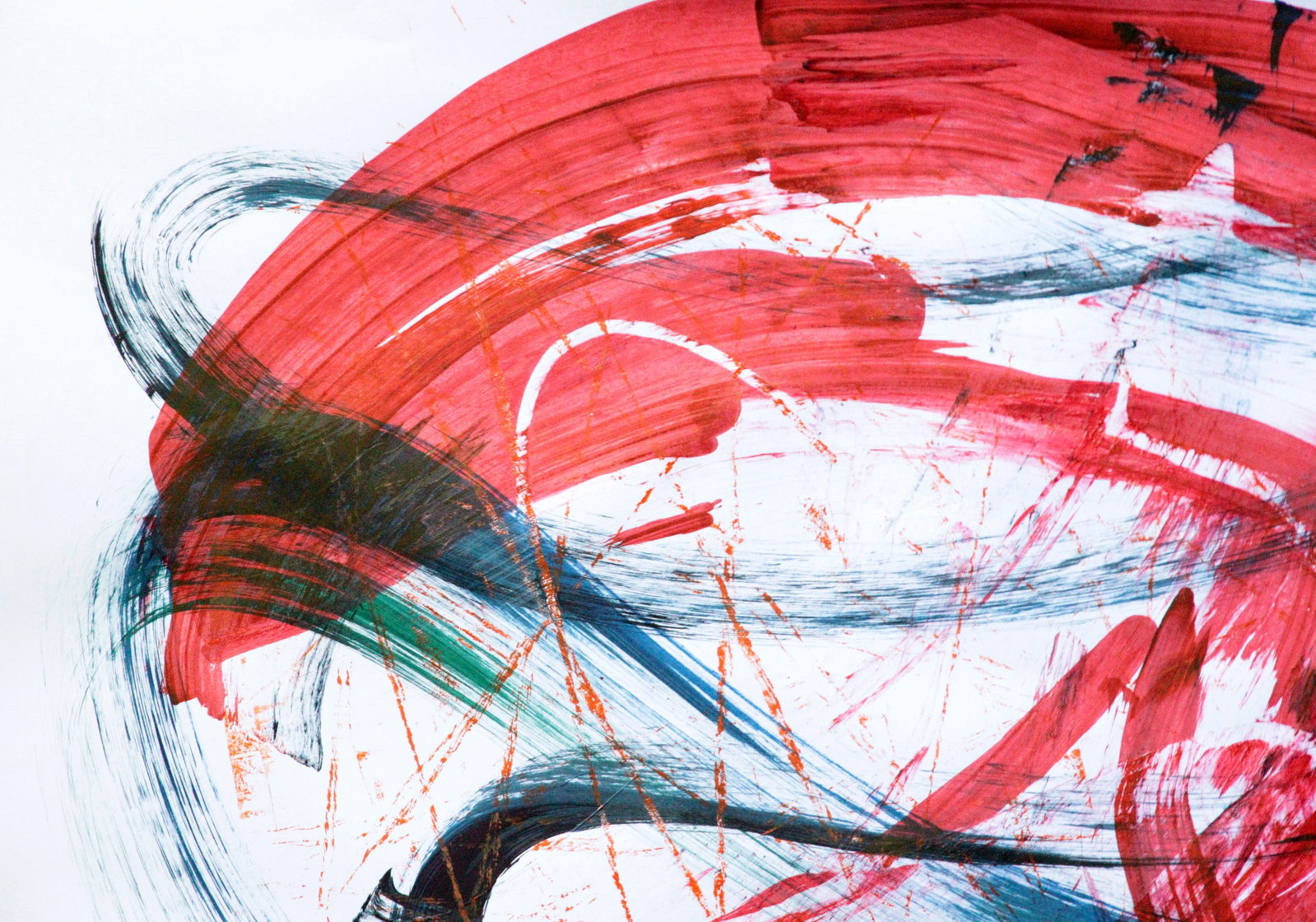 Acrylic painting The storm darkens the energy Anatoliy Menkiv - 3