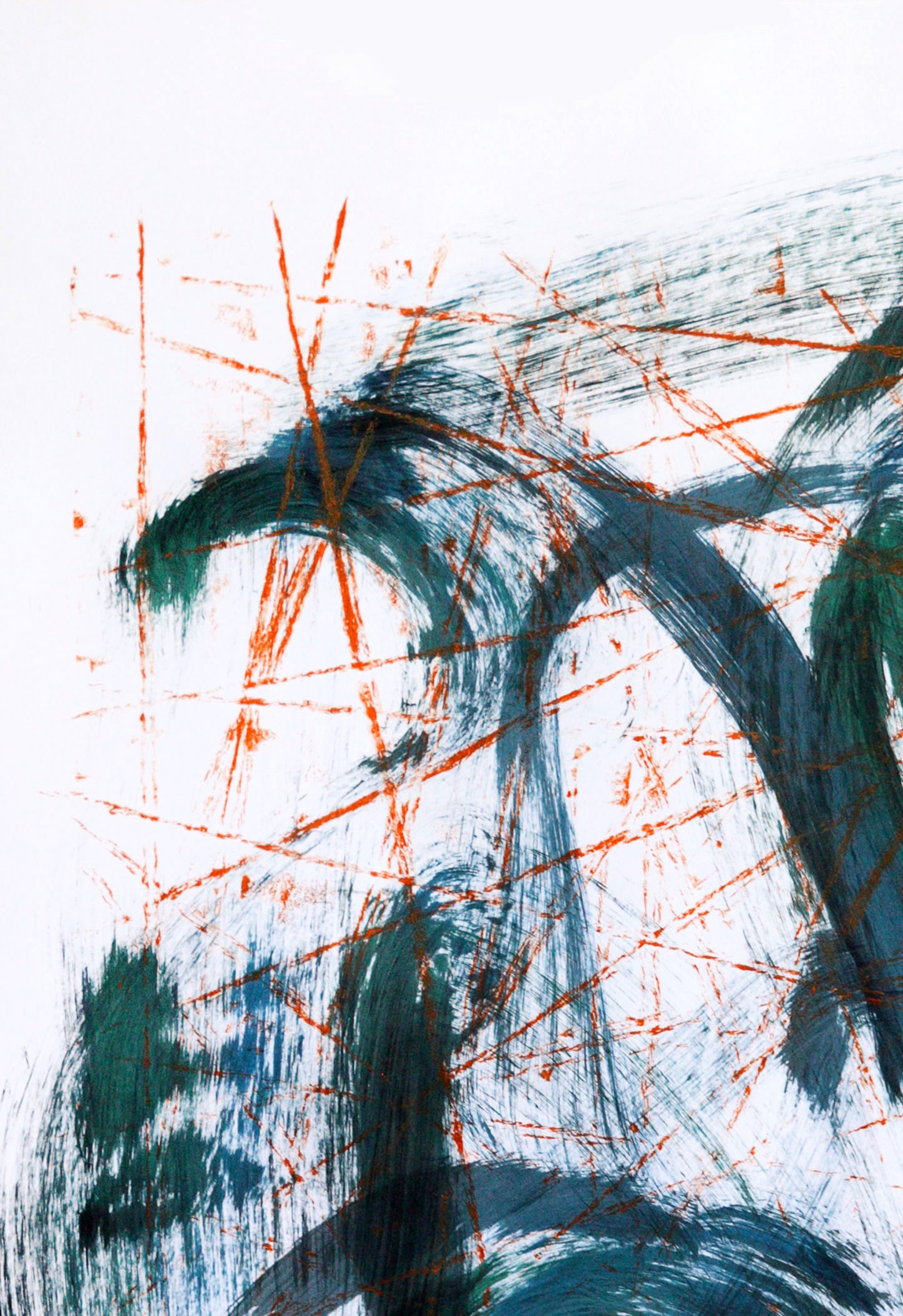 Acrylic painting In flight of vital energy Anatoliy Menkiv - 3