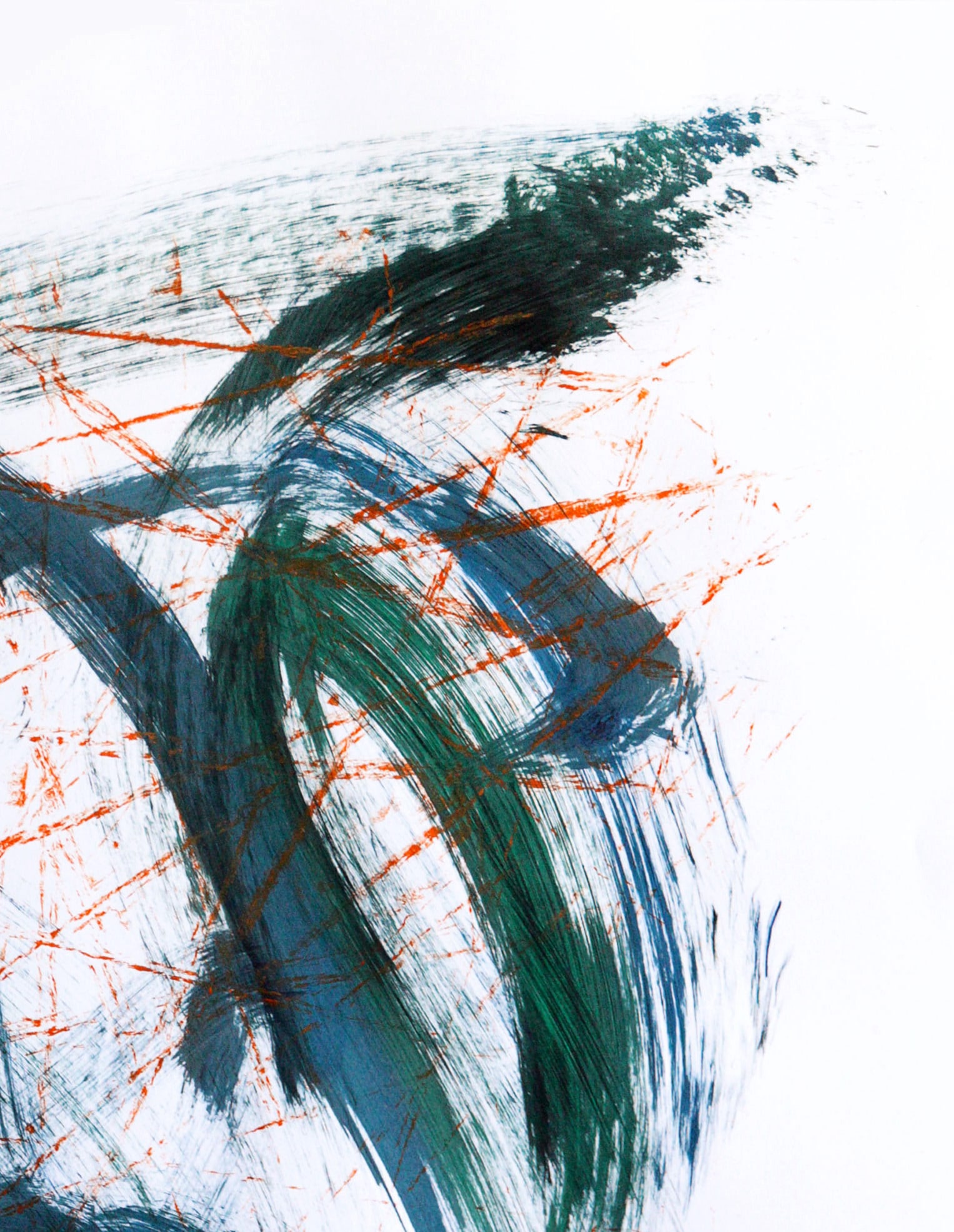 Acrylic painting In flight of vital energy Anatoliy Menkiv - 4