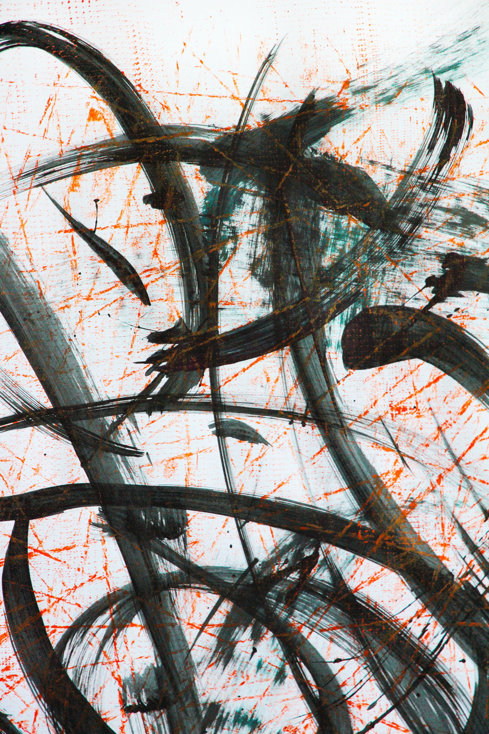 Acrylic painting Mystical energy Anatoliy Menkiv - 2