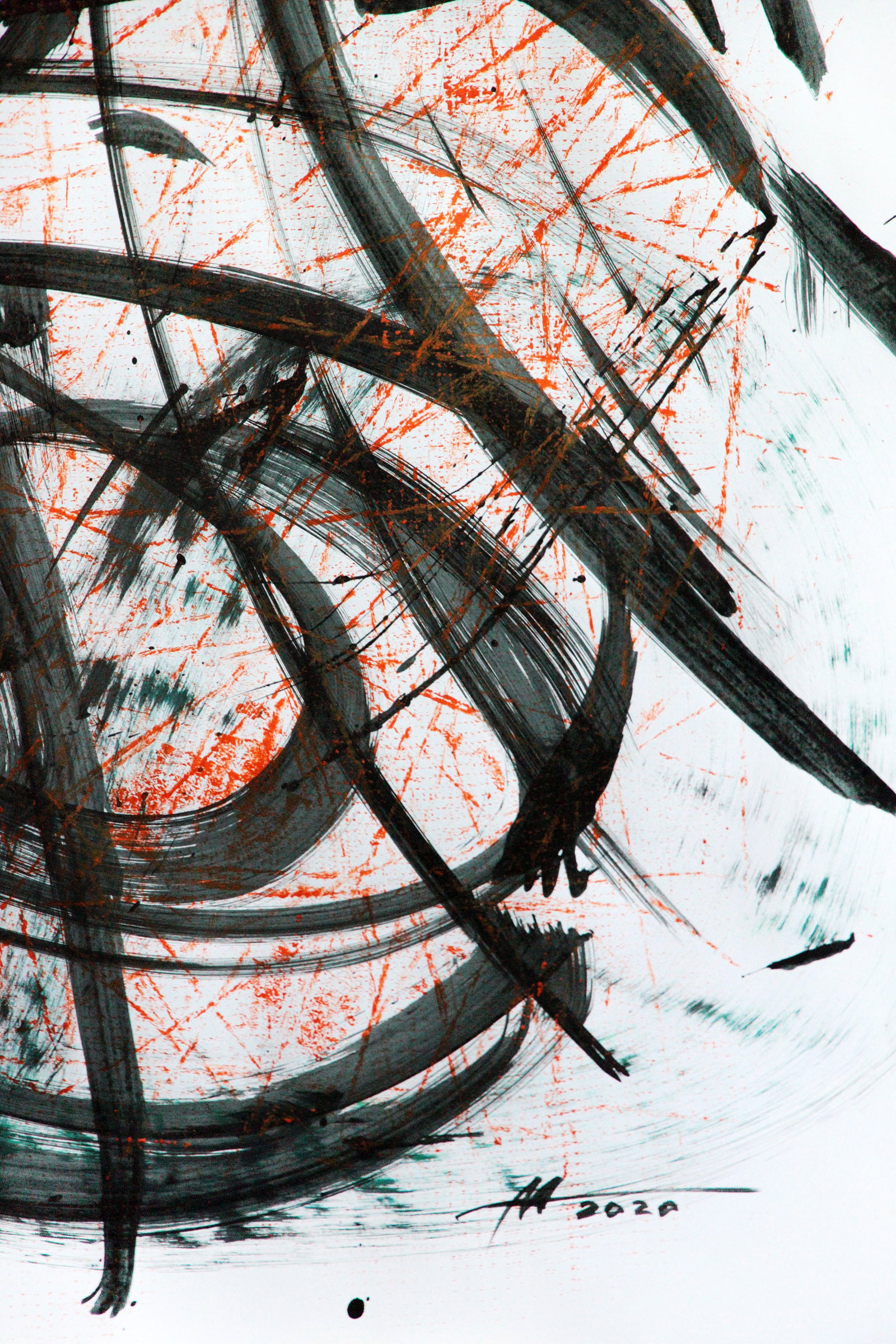 Acrylic painting Mystical energy Anatoliy Menkiv - 6