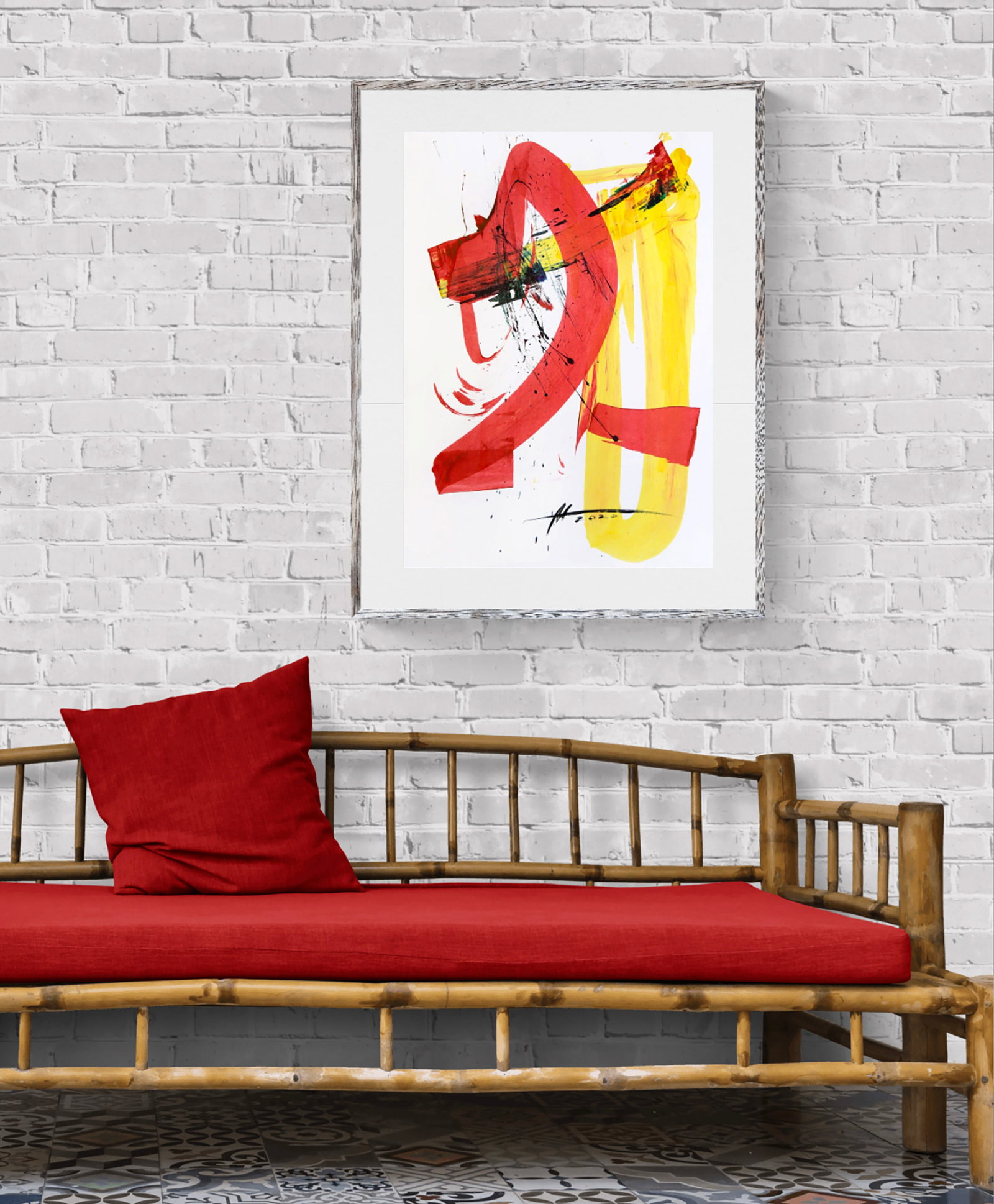 Acrylic painting Sunny joy Anatoliy Menkiv - 2