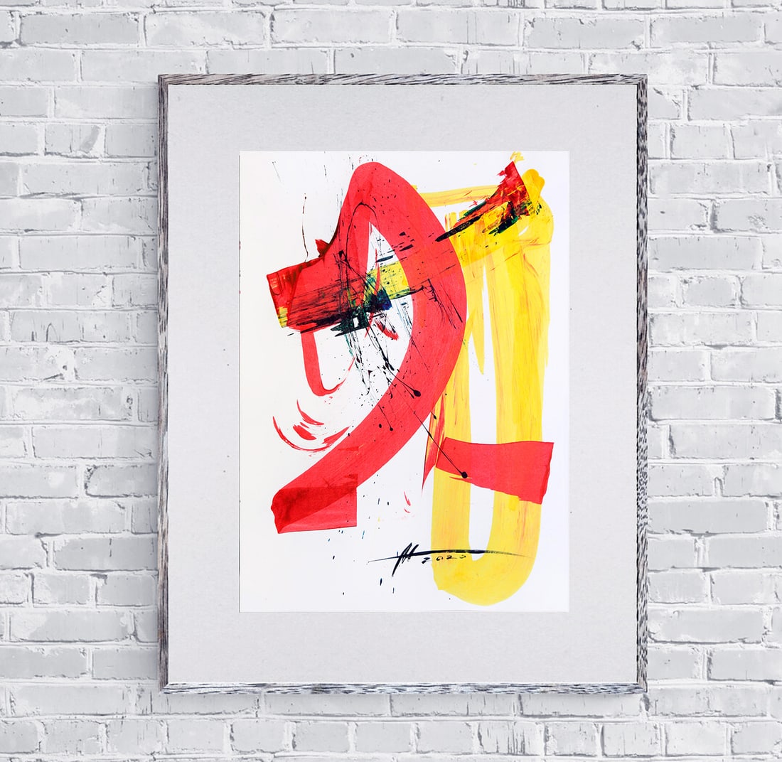 Acrylic painting Sunny joy Anatoliy Menkiv - 3