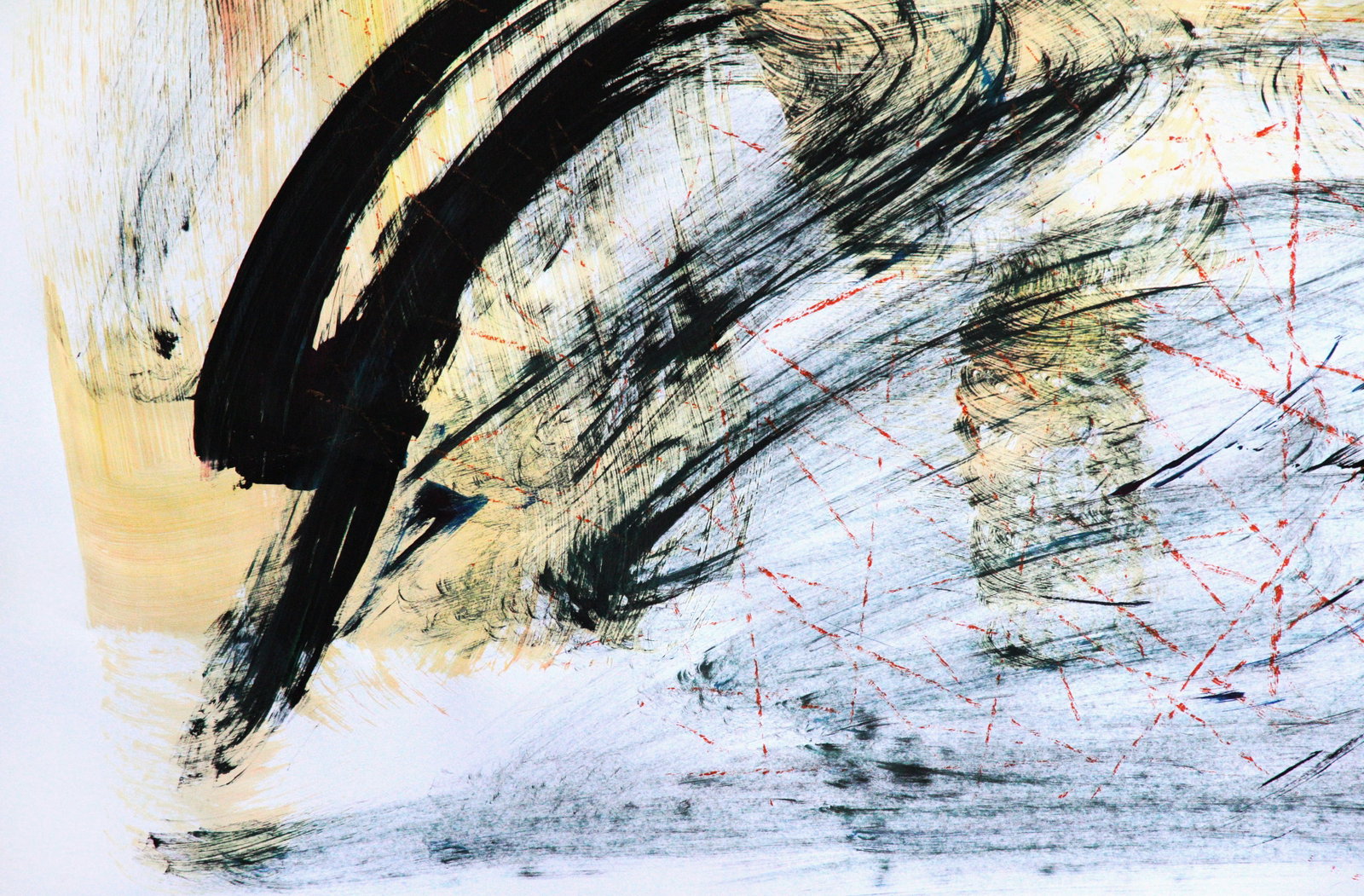 Acrylic painting Binding web of energy Anatoliy Menkiv - 6