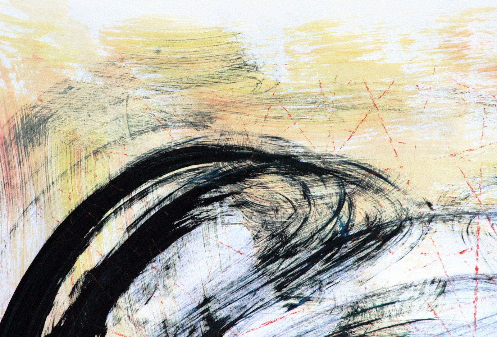 Acrylic painting Binding web of energy Anatoliy Menkiv - 7