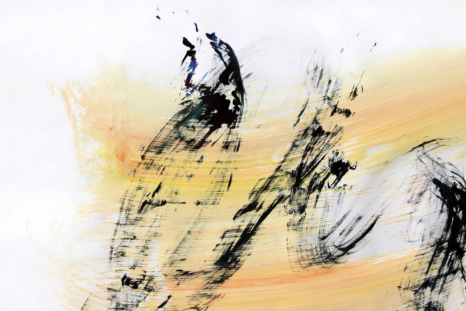 Acrylic painting Futures in the fog Anatoliy Menkiv - 3