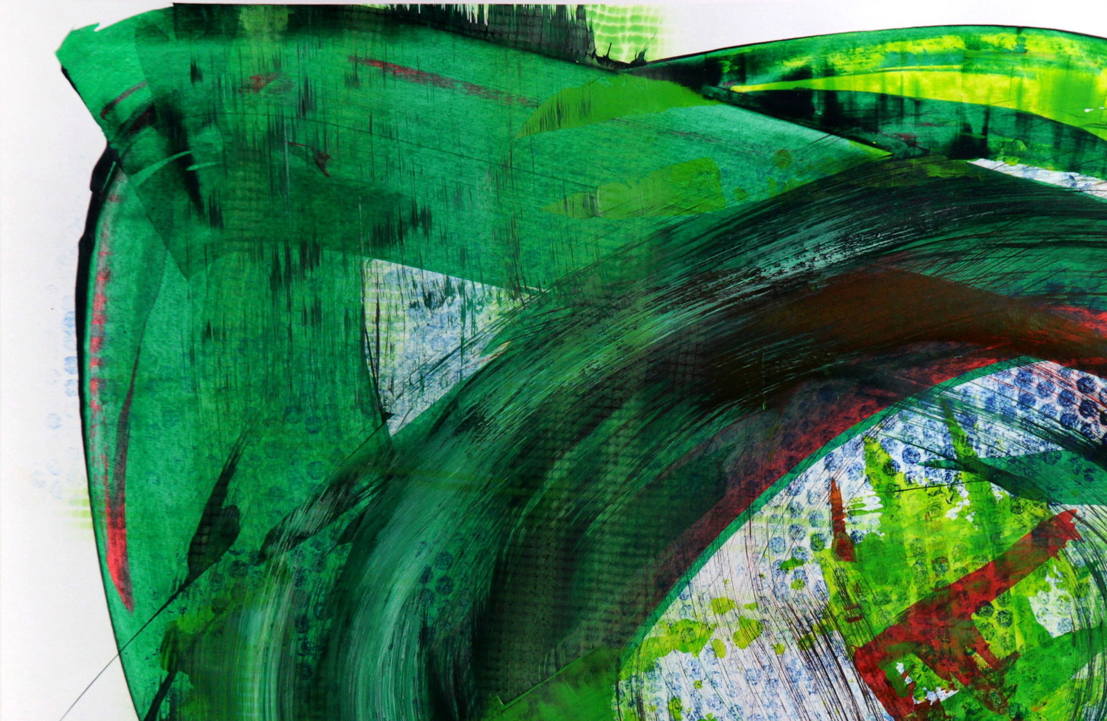 Acrylic painting Circle of life Anatoliy Menkiv - 2