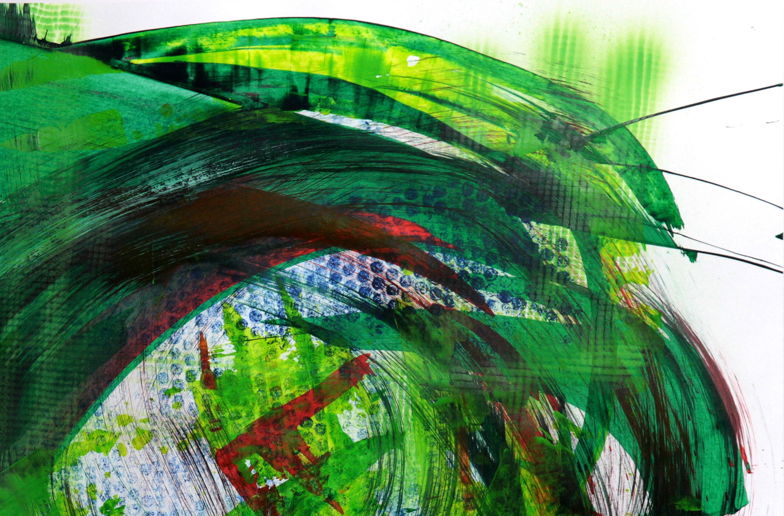 Acrylic painting Circle of life Anatoliy Menkiv - 3