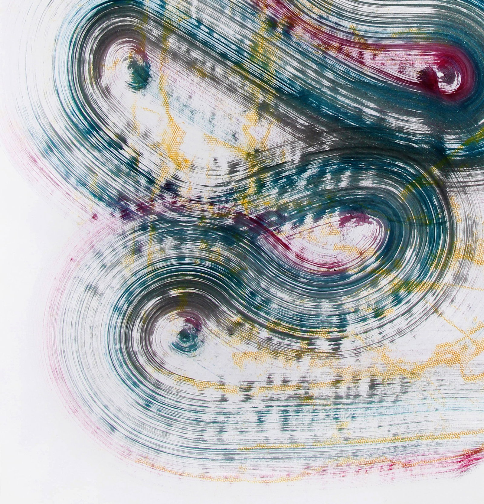 Acrylic painting Snake energy Anatoliy Menkiv - 5
