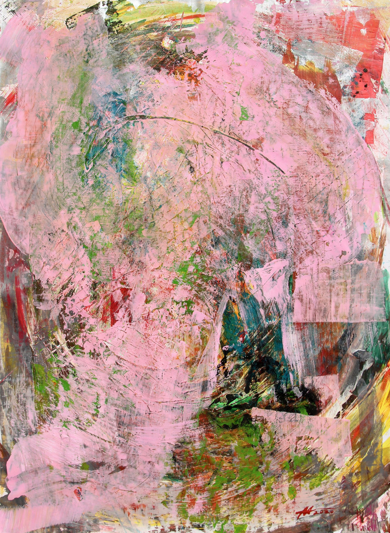 Acrylic painting Childhood memories Anatoliy Menkiv: Title: Acrylic painting Childhood memories Anatoliy Menkiv Description: 120MENK Painter: Anatoliy Menkiv Size: 60x84 cm/23.62x33.07 inches Components: acrylic, paper Original painting - Metaphysics se