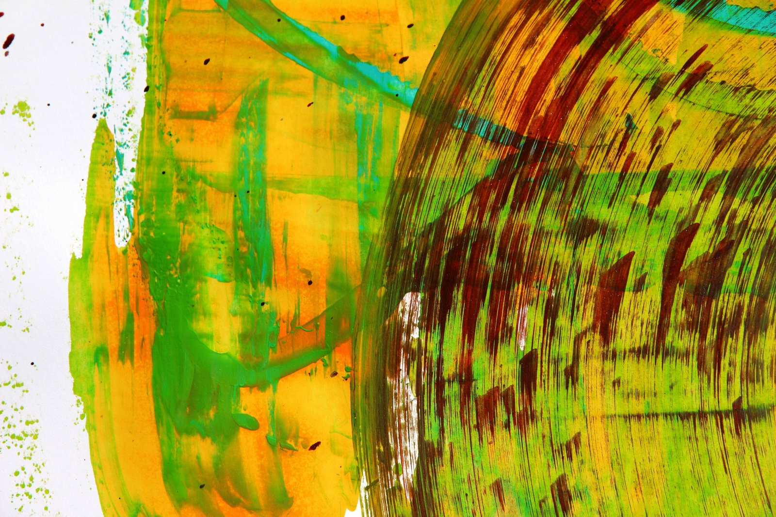 Acrylic painting Movement comes to calm Anatoliy Menkiv - 6