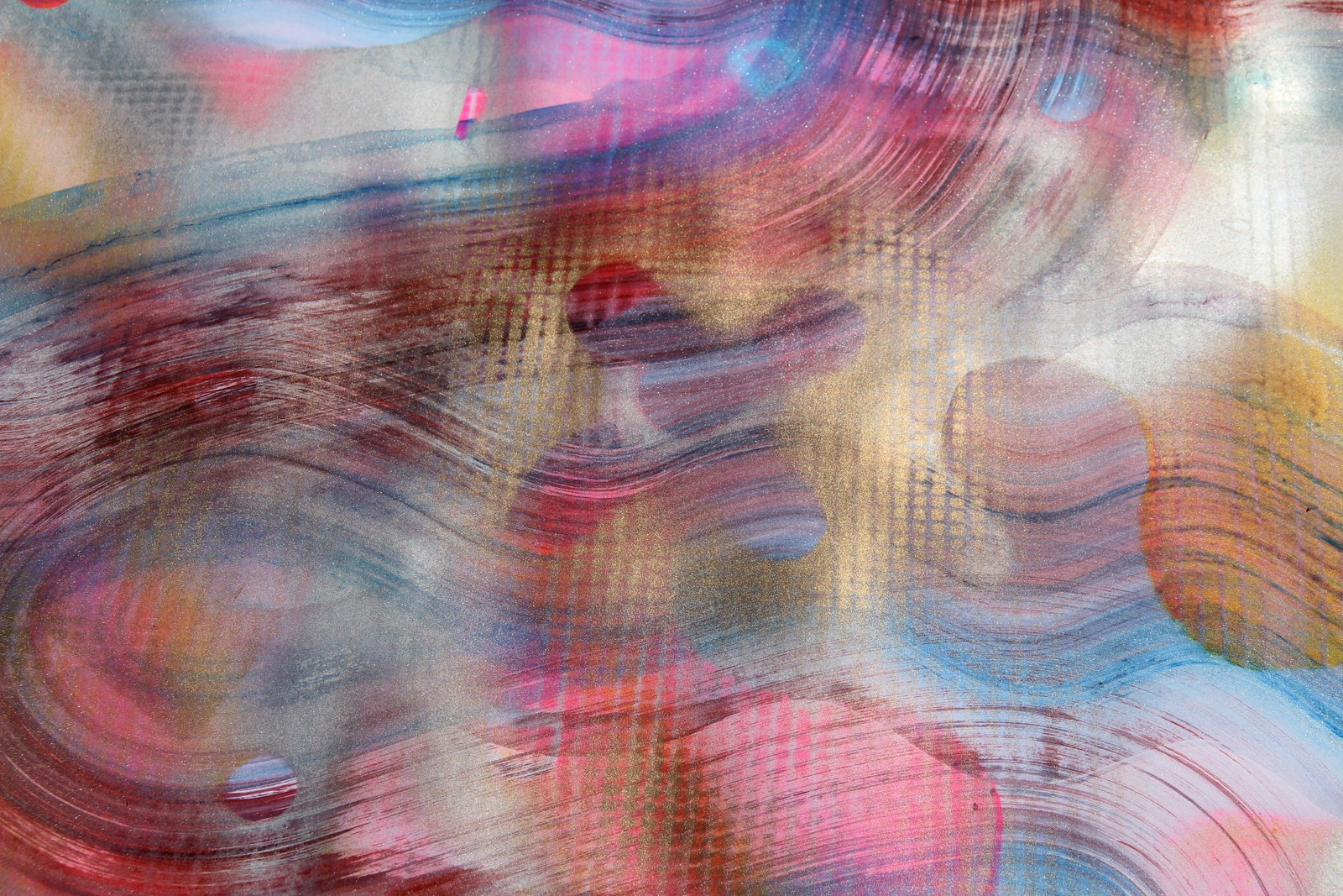 Acrylic painting In motion blur Anatoliy Menkiv - 2