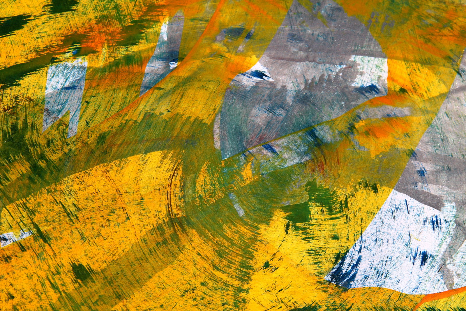 Acrylic painting Energy of optimism and warmth Anatoliy Menkiv - 2