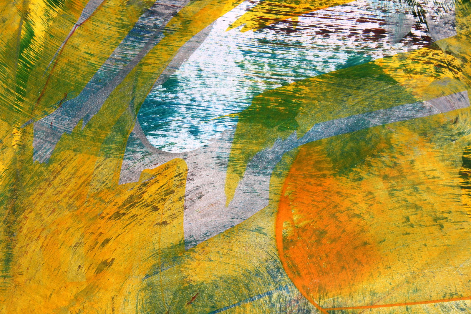 Acrylic painting Energy of optimism and warmth Anatoliy Menkiv - 3