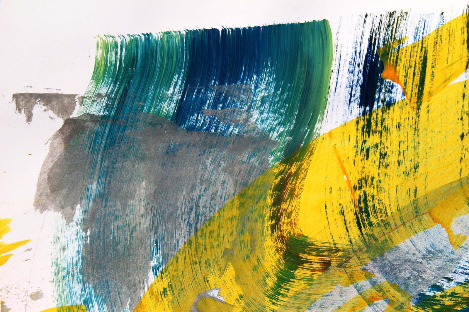 Acrylic painting Energy of optimism and warmth Anatoliy Menkiv - 4