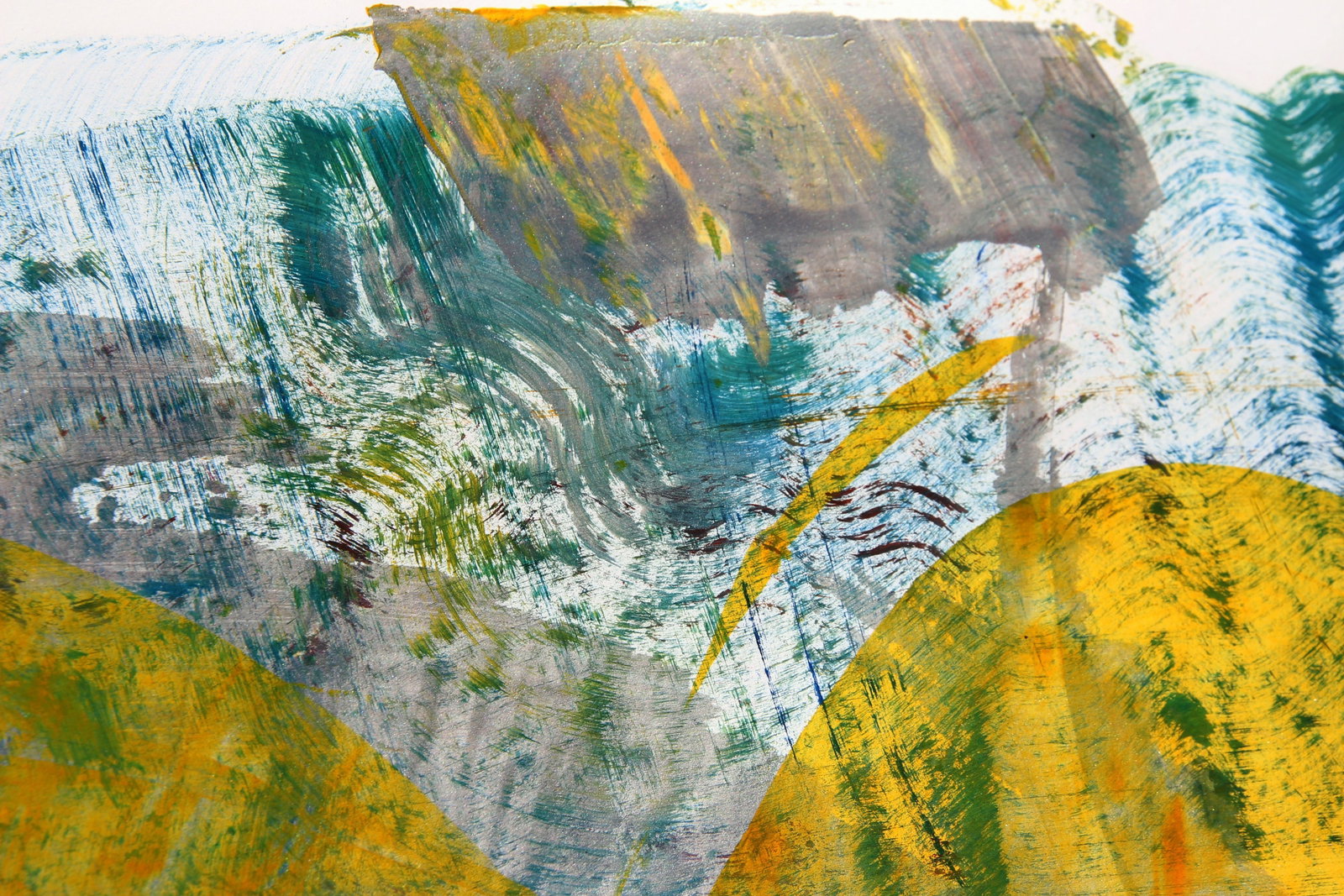 Acrylic painting Energy of optimism and warmth Anatoliy Menkiv - 5
