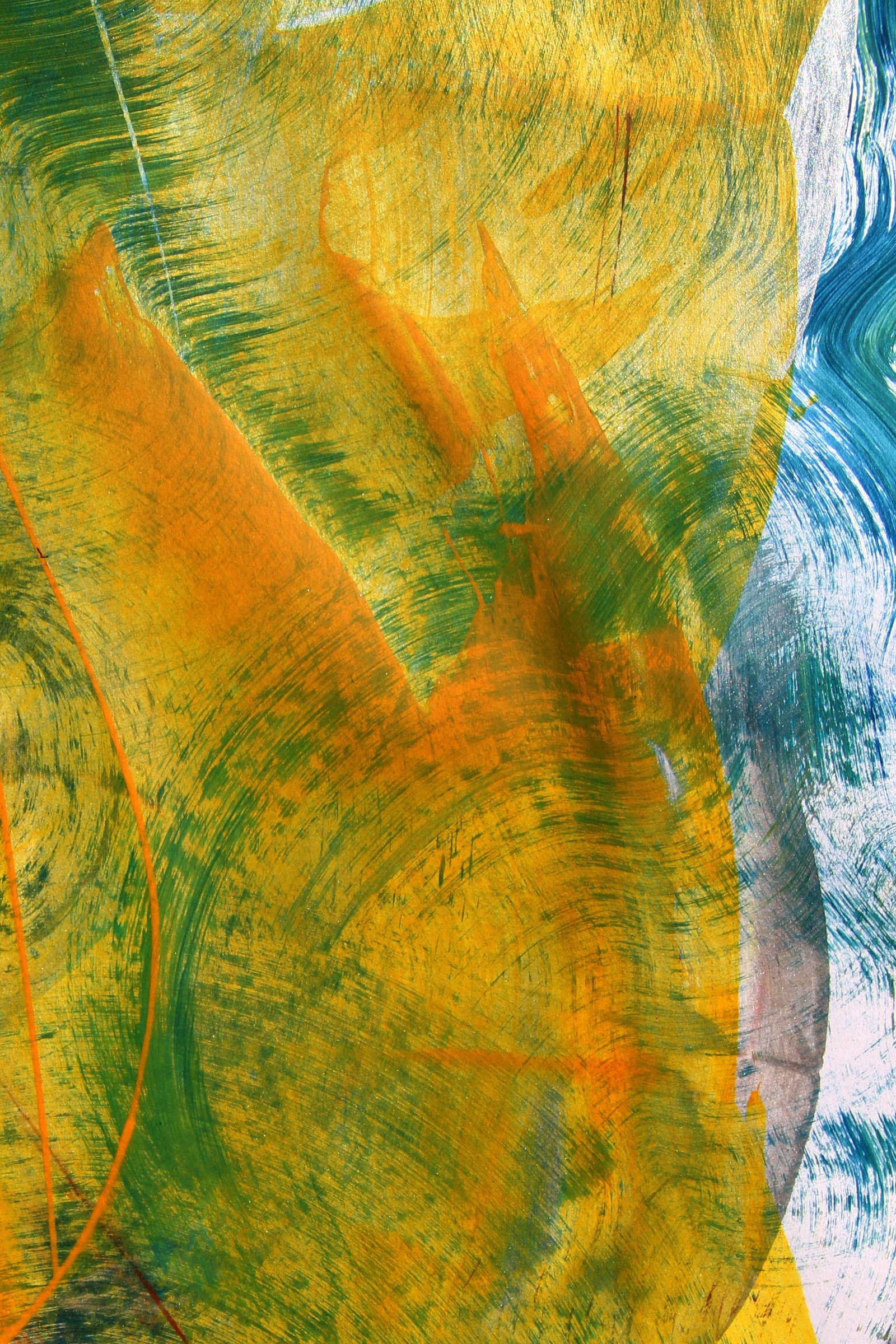 Acrylic painting Energy of optimism and warmth Anatoliy Menkiv - 7
