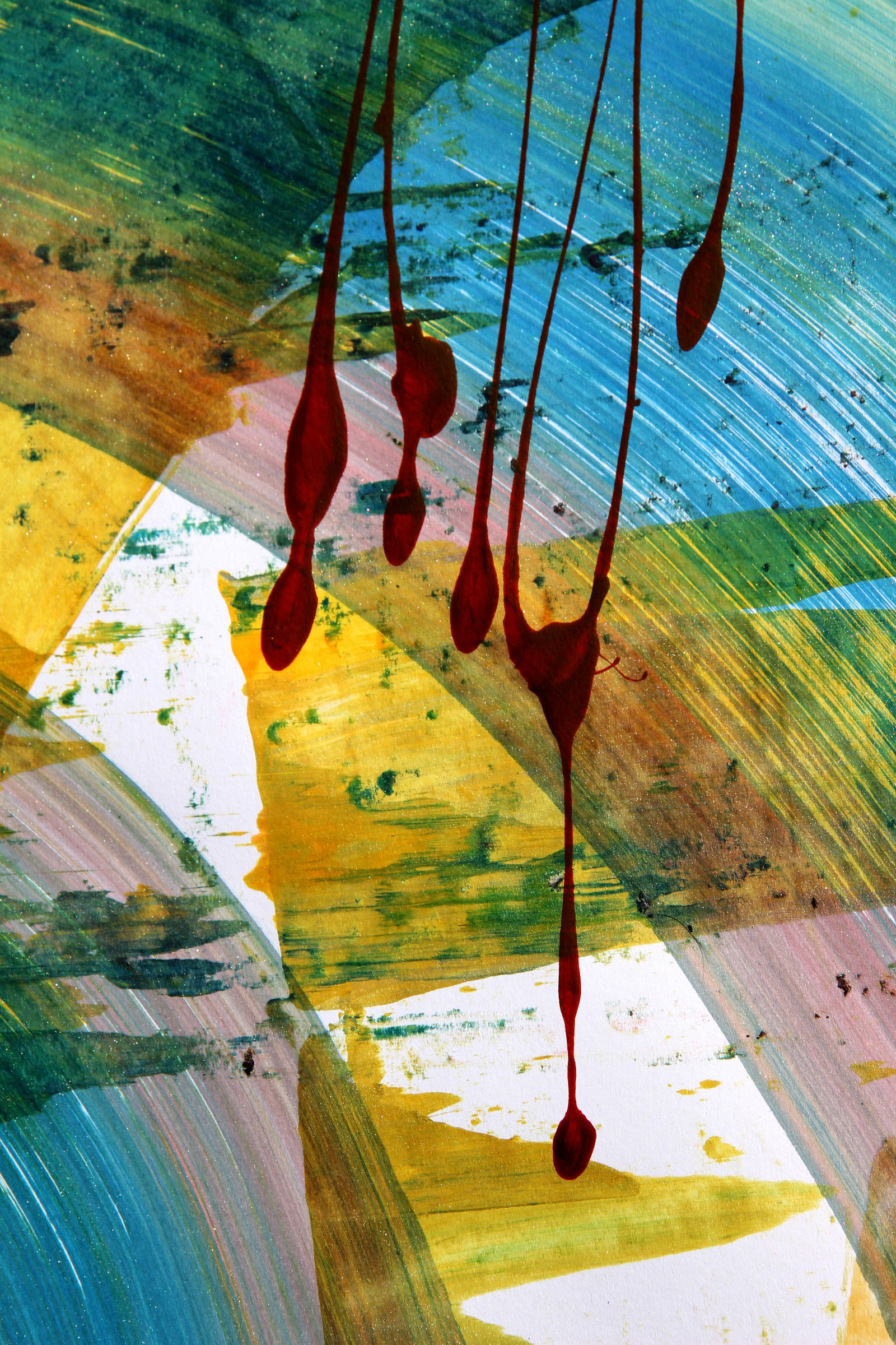 Acrylic painting Beginning of life Anatoliy Menkiv - 2