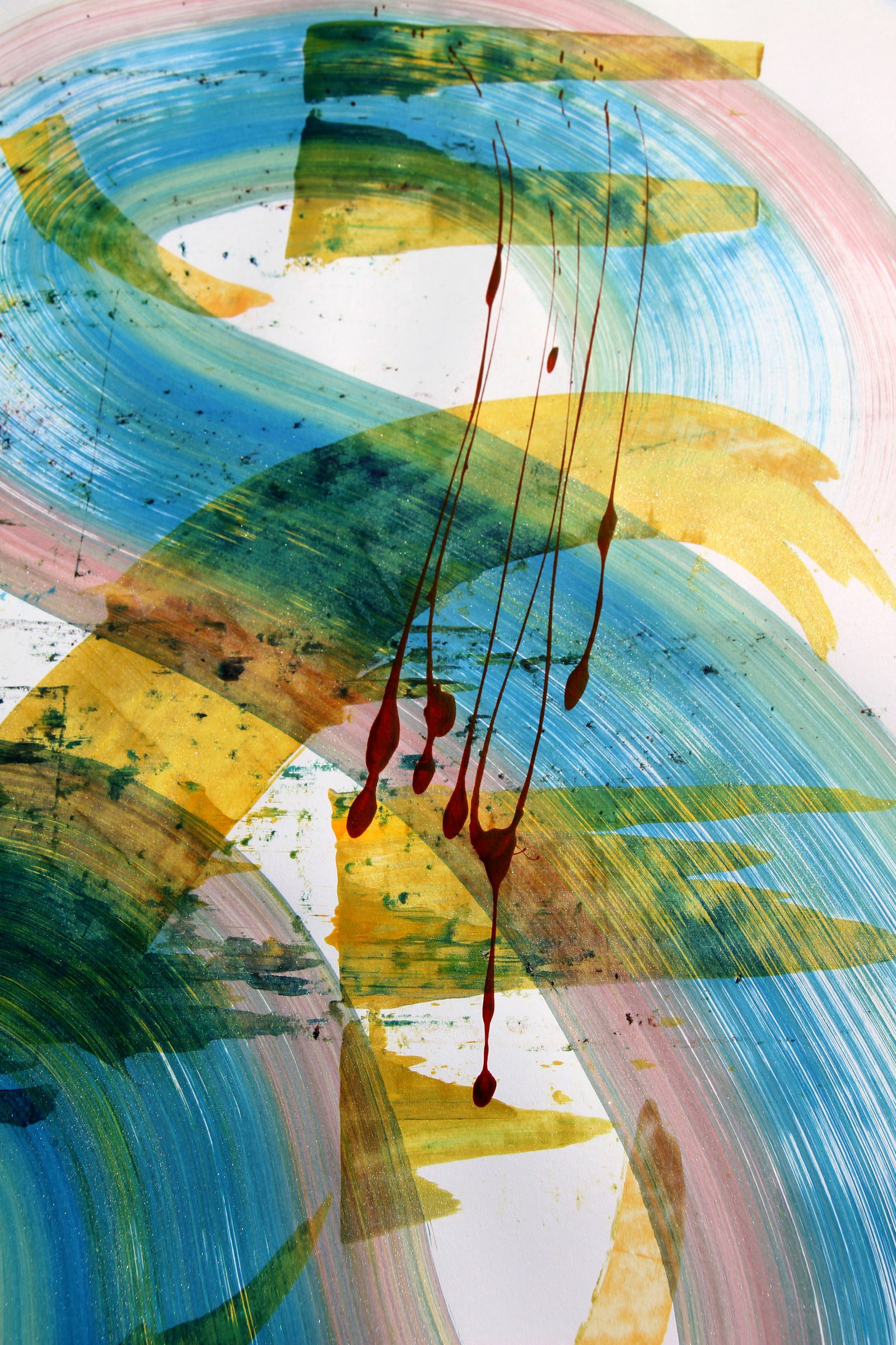 Acrylic painting Beginning of life Anatoliy Menkiv - 3