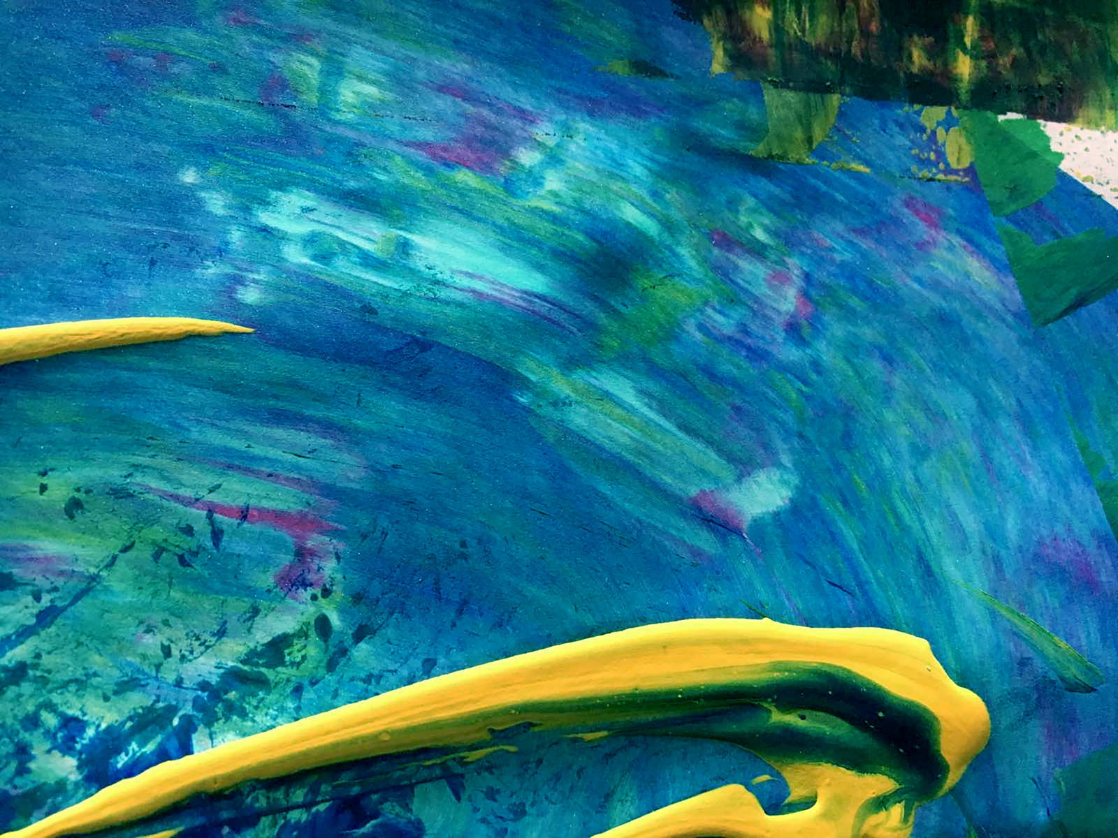 Acrylic painting Life in the warm sea Anatoliy Menkiv - 2