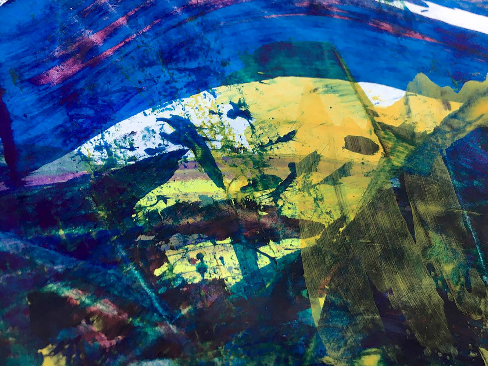 Acrylic painting Warm memory Anatoliy Menkiv - 3