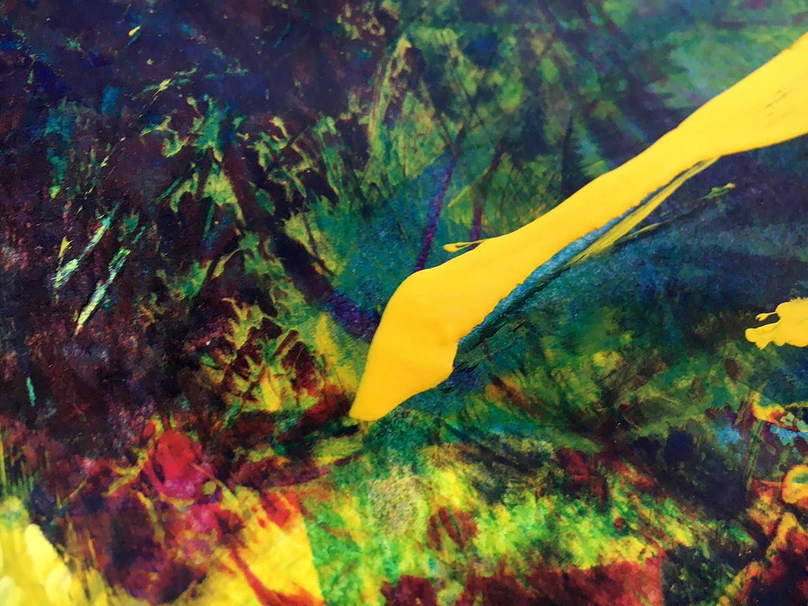 Acrylic painting Warm memory Anatoliy Menkiv - 4