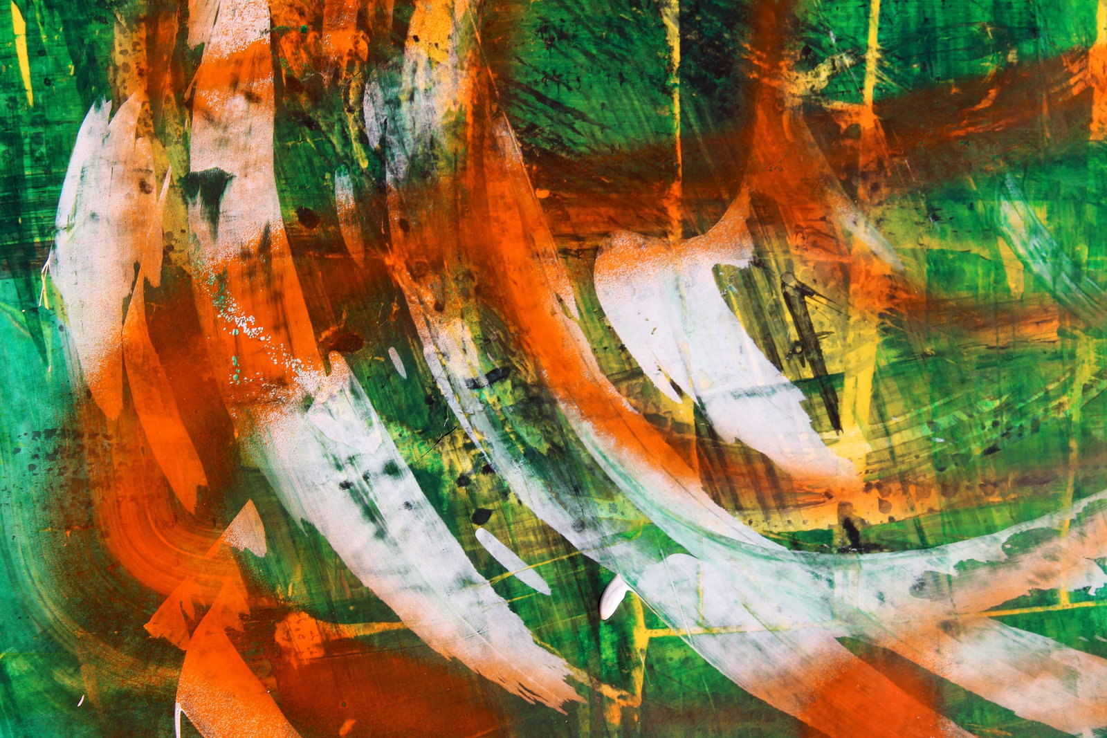 Acrylic painting Raging energy inside Anatoliy Menkiv - 4