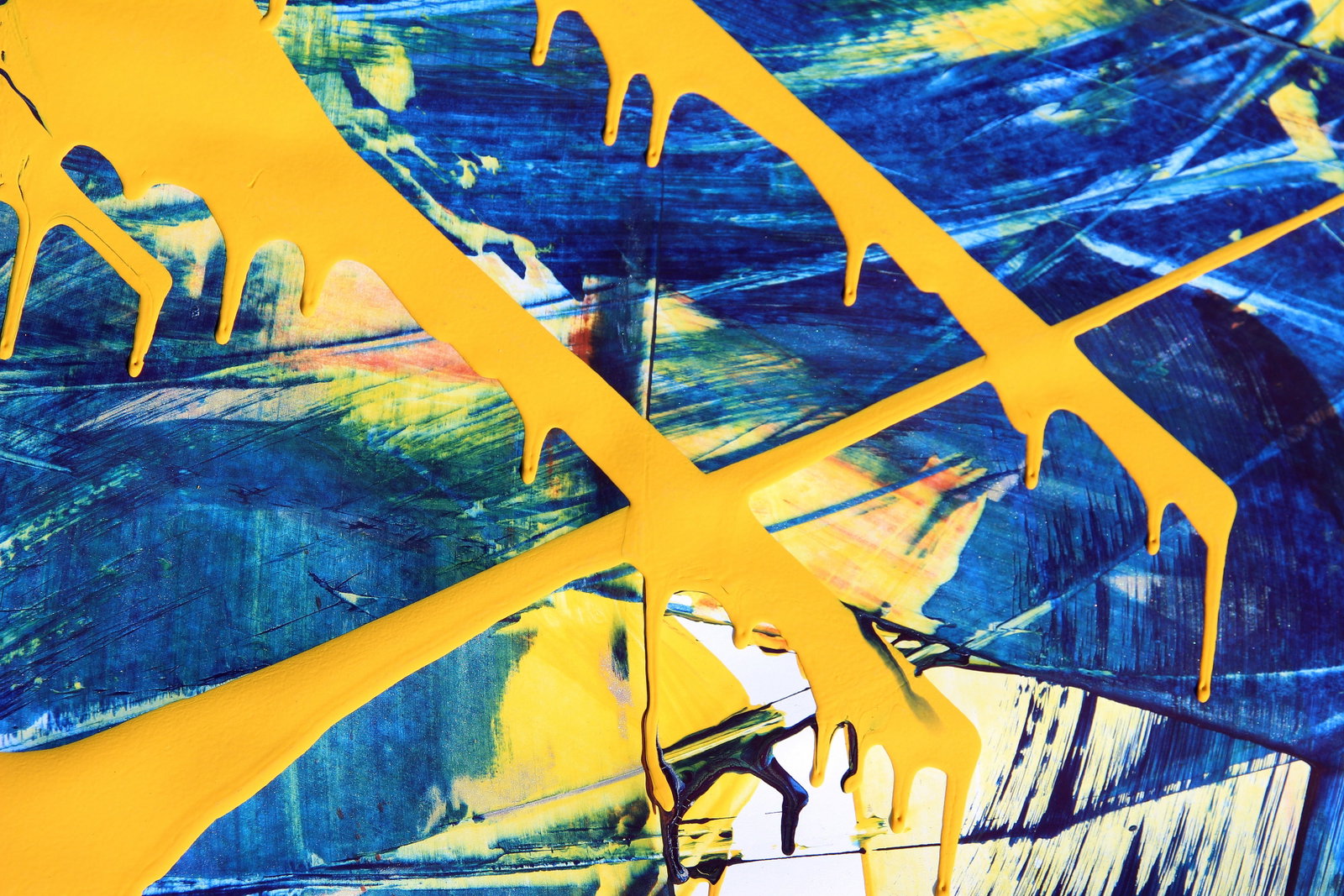 Acrylic painting Freshness in summer Anatoliy Menkiv - 4