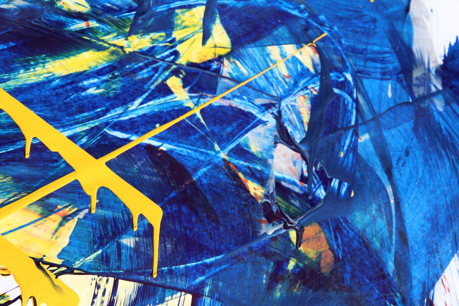 Acrylic painting Freshness in summer Anatoliy Menkiv - 5