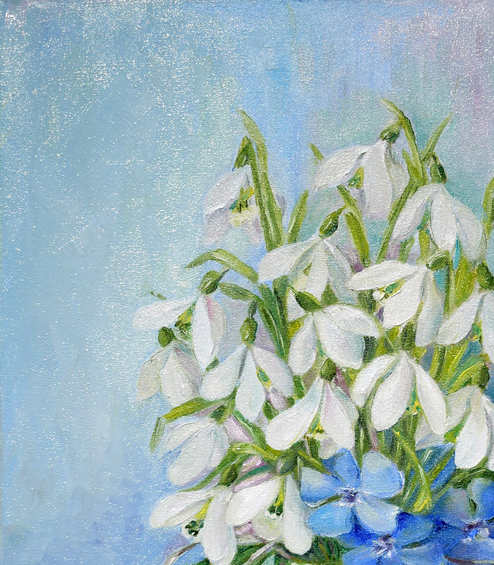 Oil painting Spring tenderness Halyna Babak - 2