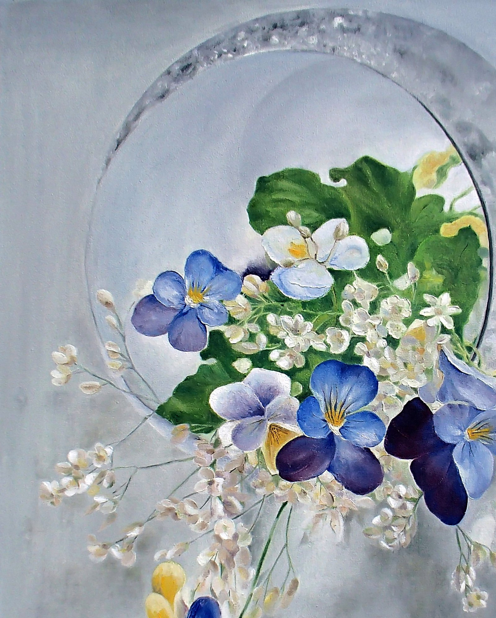 Oil painting Drink of spring Halyna Babak - 2