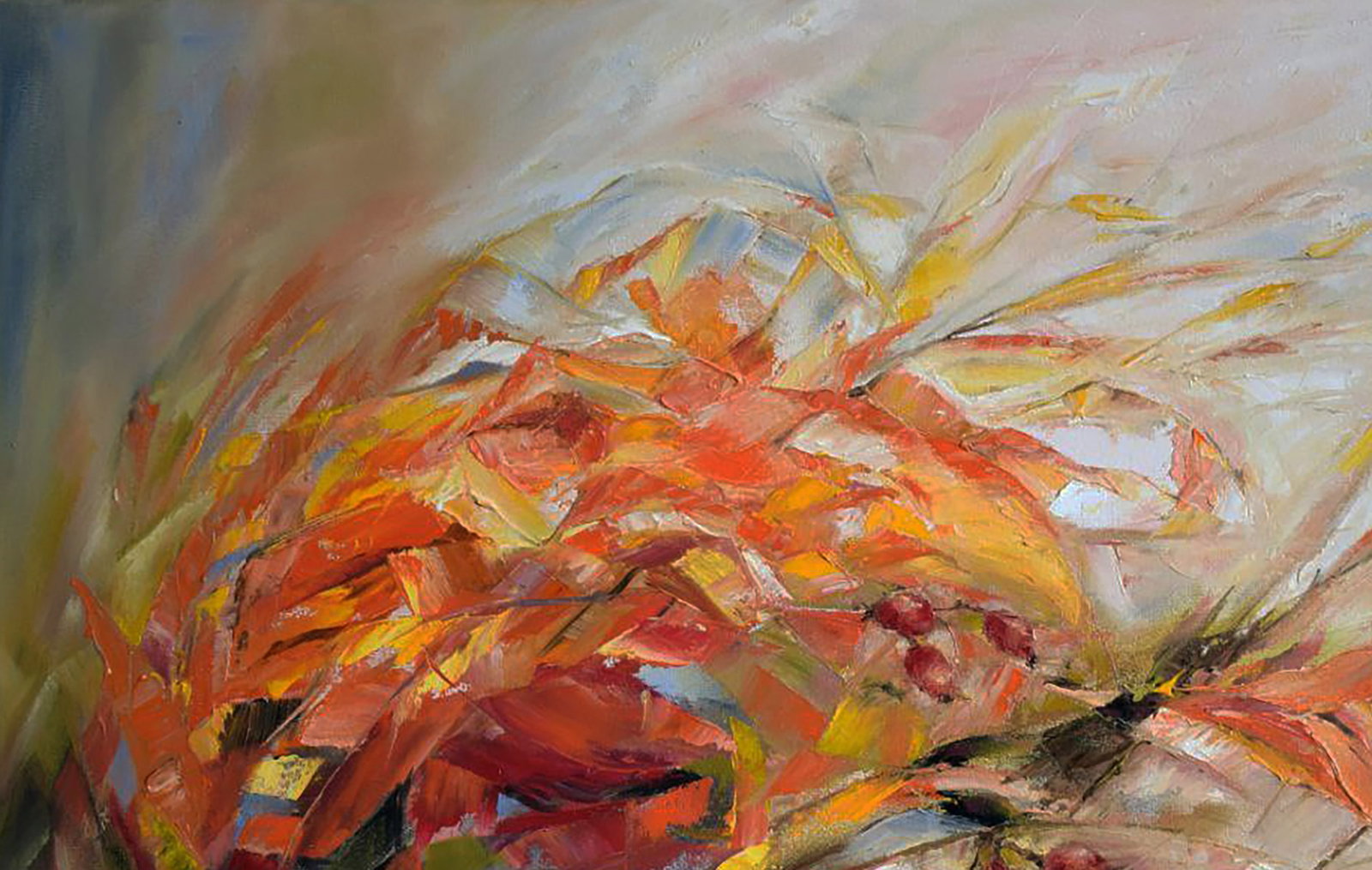 Oil painting Autumn fantasy Halyna Babak - 2