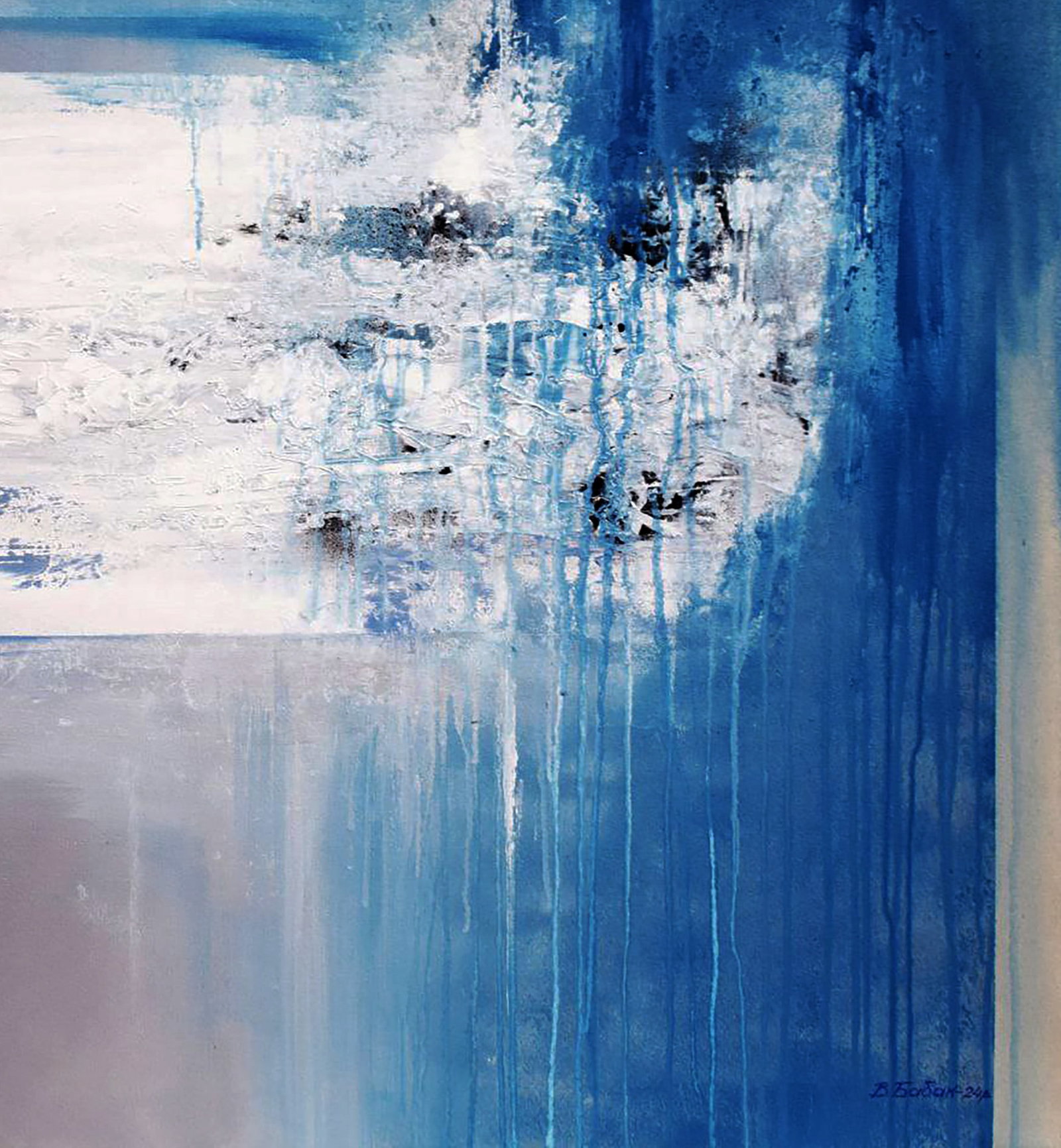 Acrylic painting Dance of the elements Victor Babak - 5