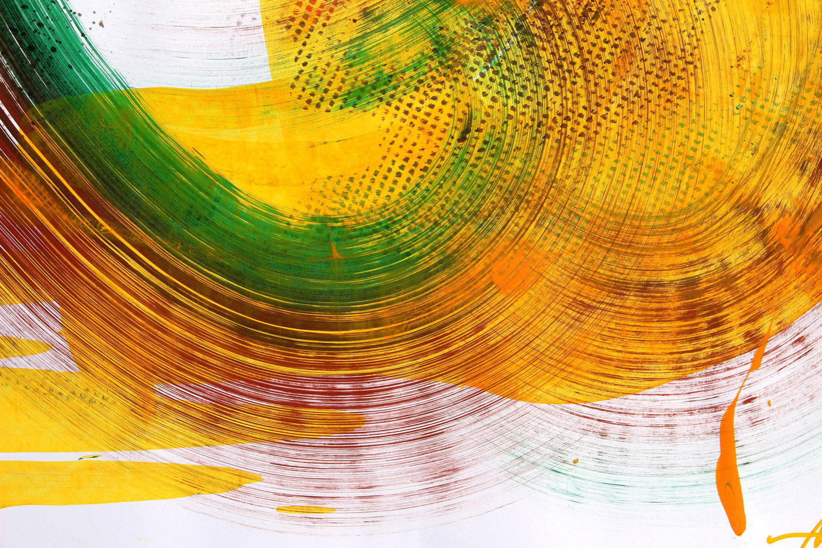 Acrylic painting Strength in balance Anatoliy Menkiv - 6