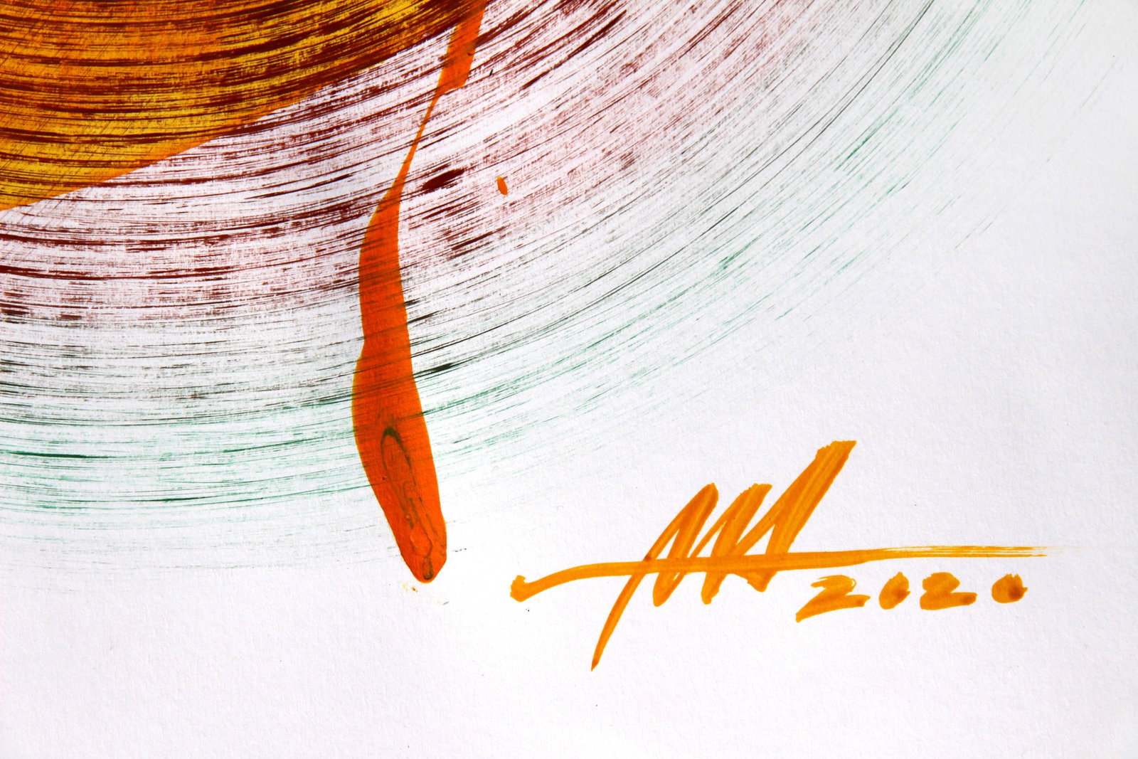 Acrylic painting Strength in balance Anatoliy Menkiv - 7