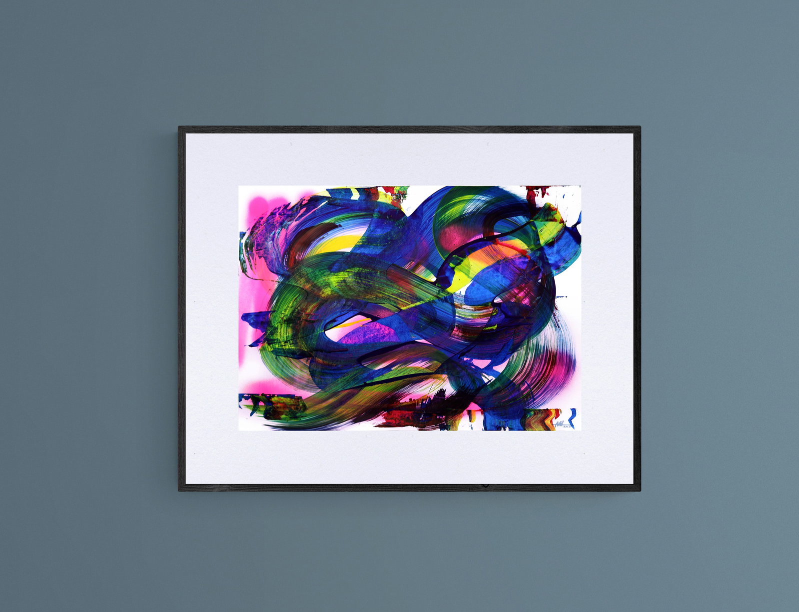 Acrylic painting Cycle of vigor and strength Anatoliy Menkiv - 2