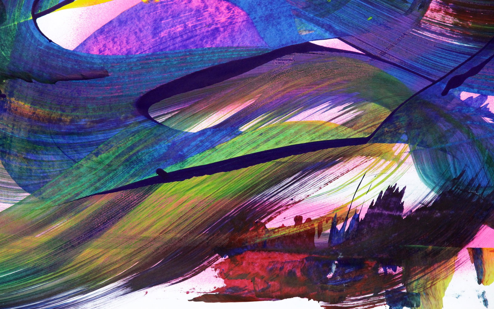 Acrylic painting Cycle of vigor and strength Anatoliy Menkiv - 7