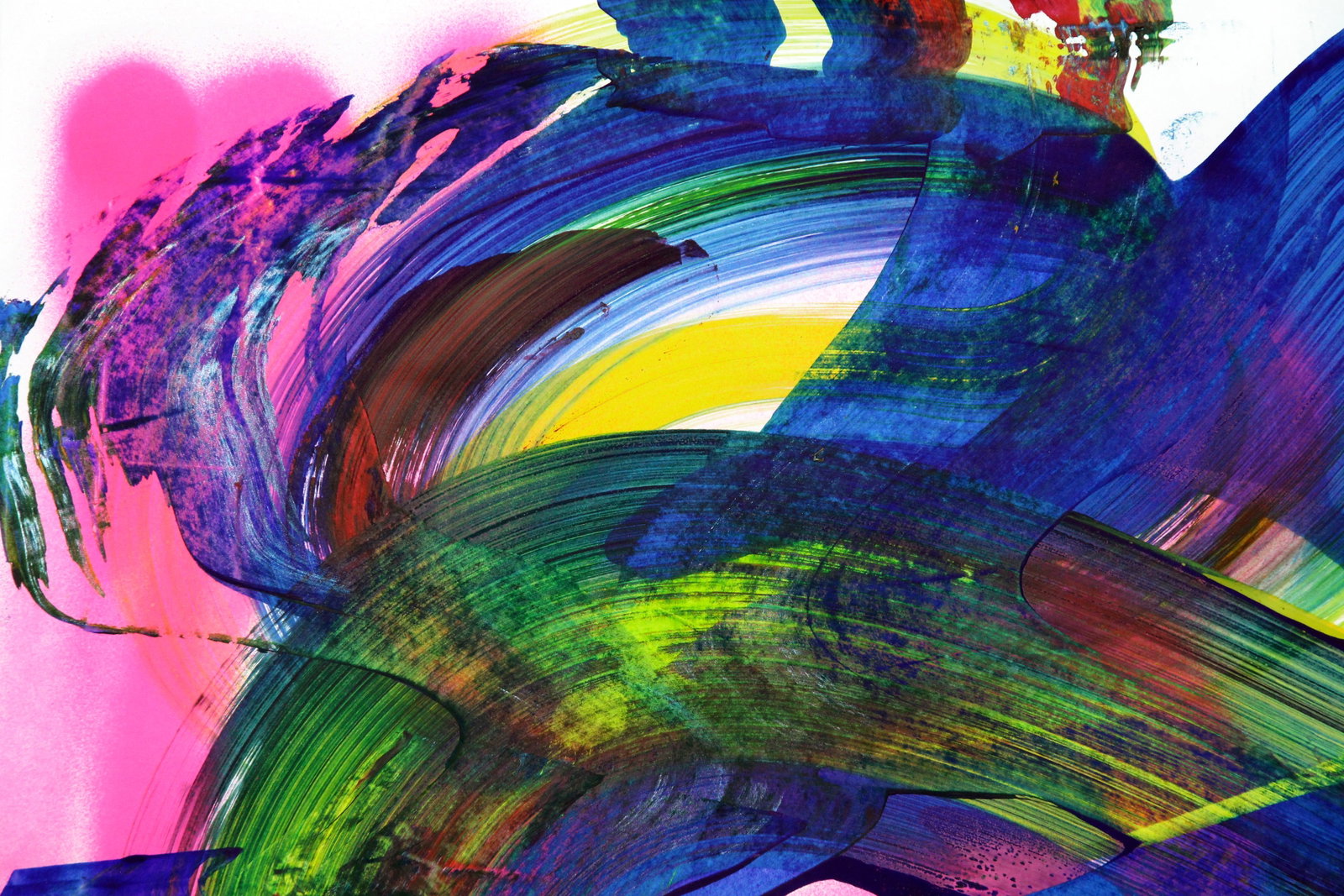 Acrylic painting Cycle of vigor and strength Anatoliy Menkiv - 8