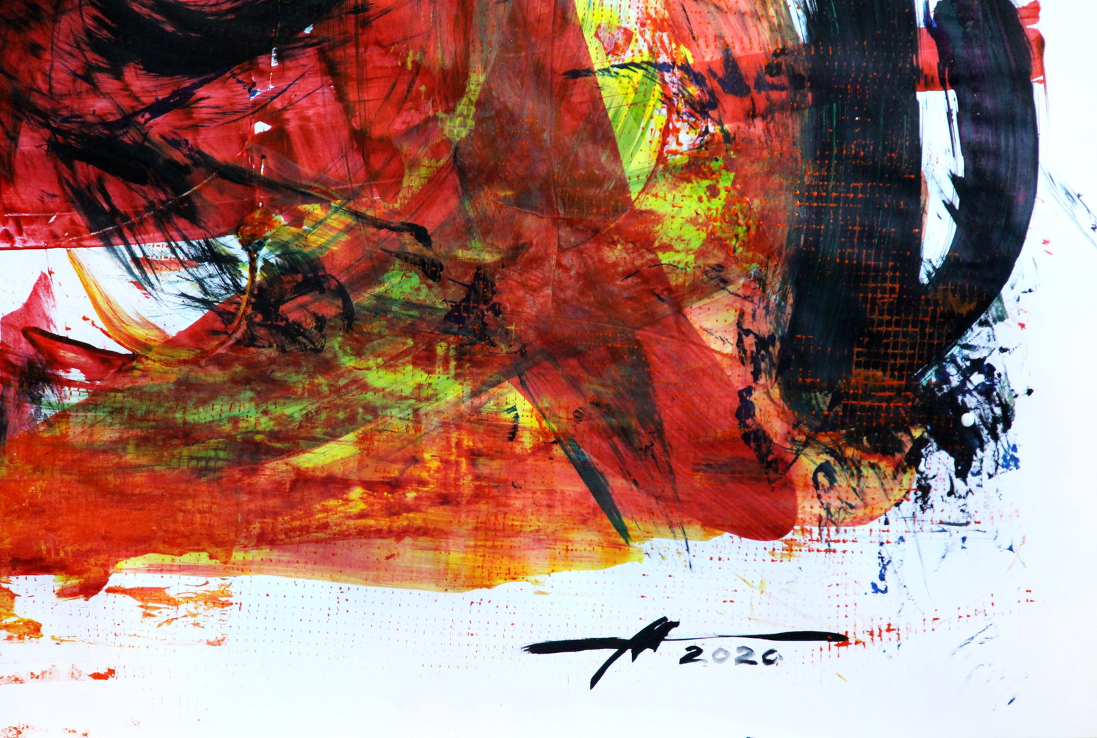 Acrylic painting Crazy desire for life Anatoliy Menkiv - 2