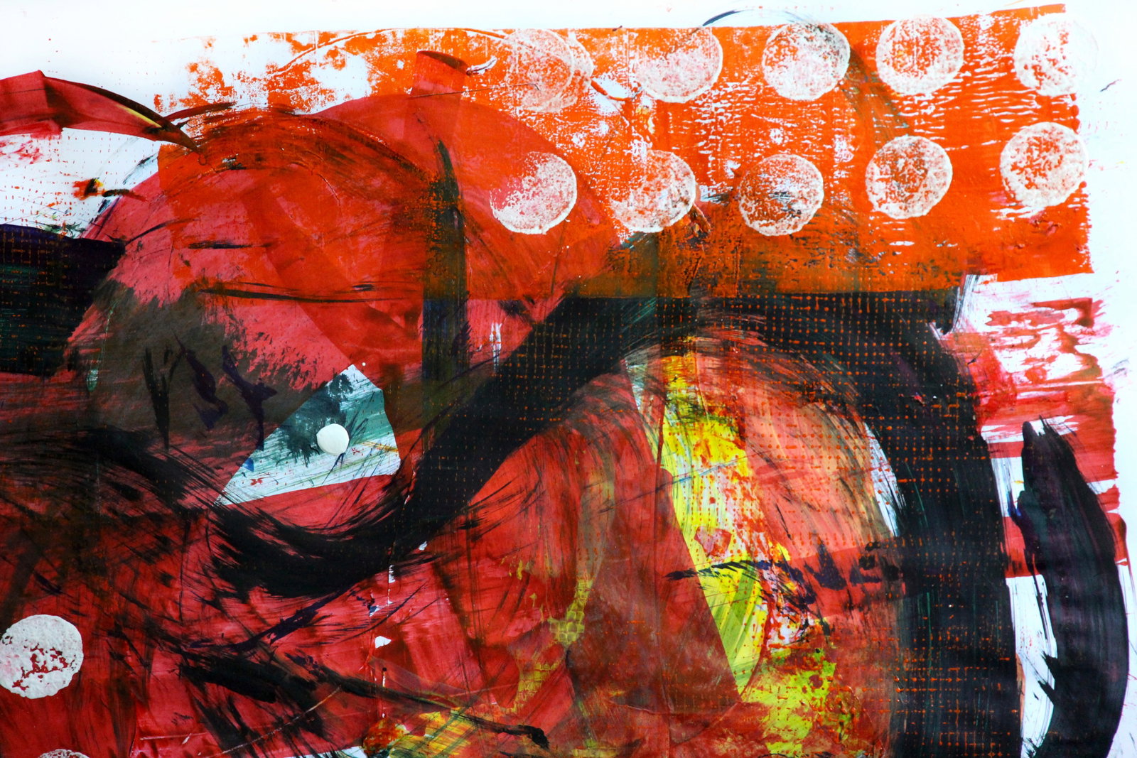 Acrylic painting Crazy desire for life Anatoliy Menkiv - 3