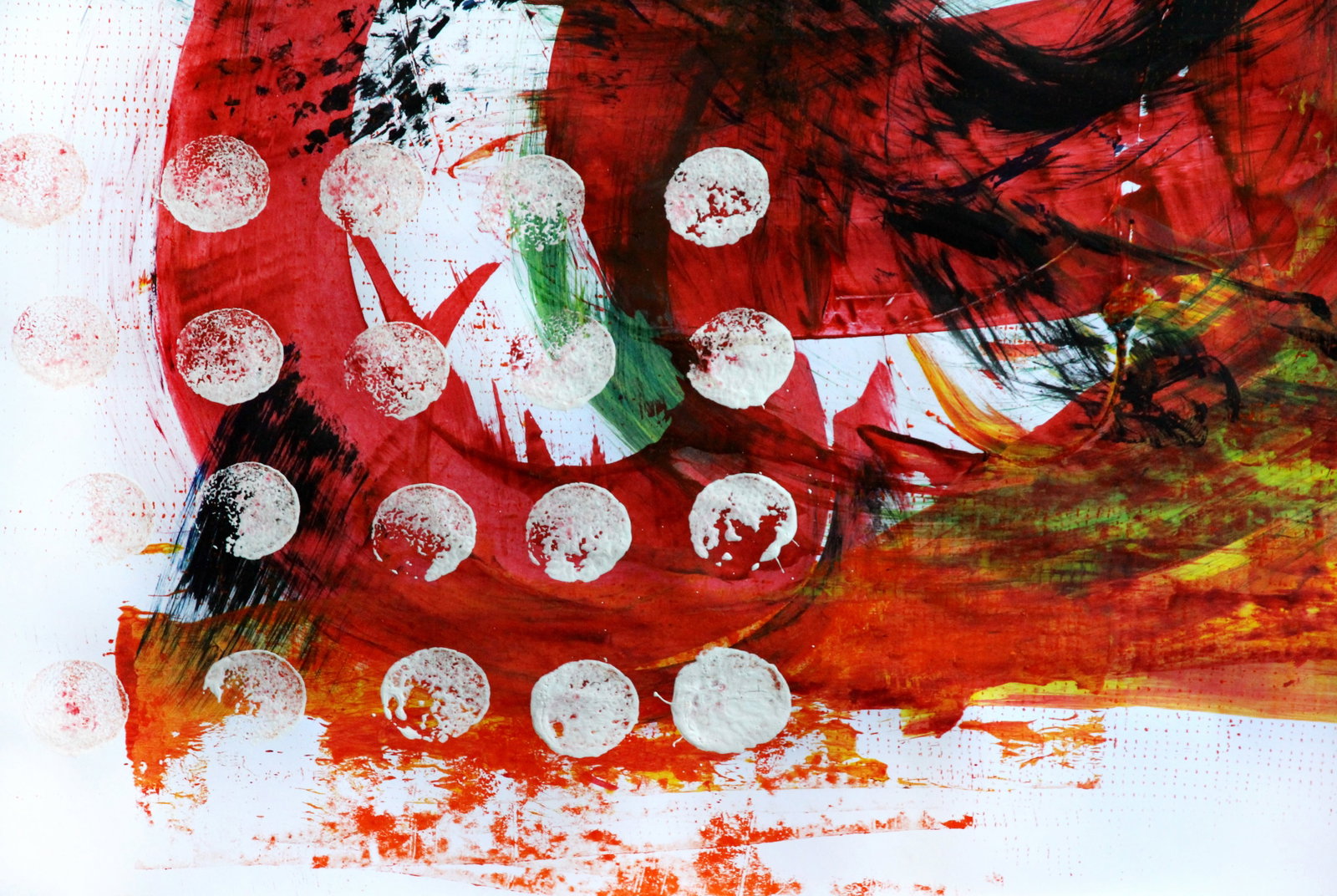 Acrylic painting Crazy desire for life Anatoliy Menkiv - 4