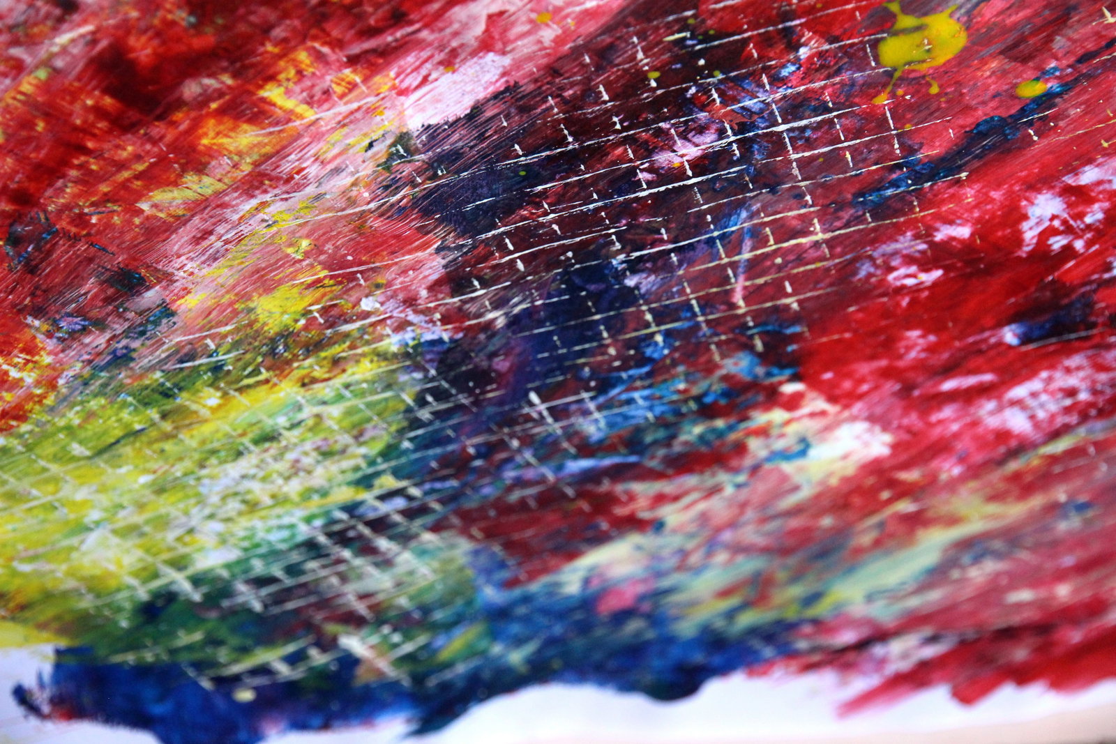 Acrylic painting Striving for the goal Anatoliy Menkiv - 4
