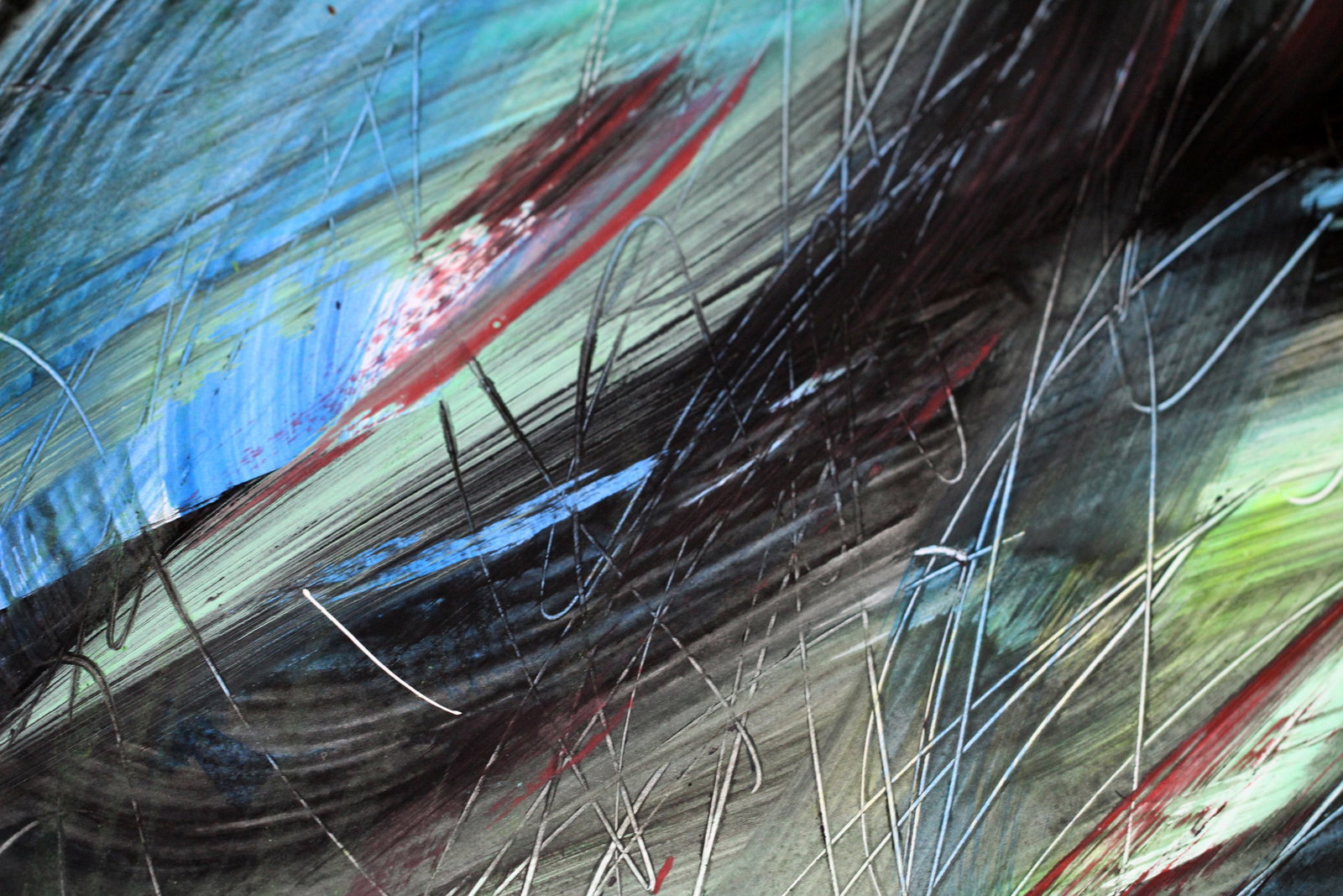 Acrylic painting Whirlwind of emotions Anatoliy Menkiv - 6
