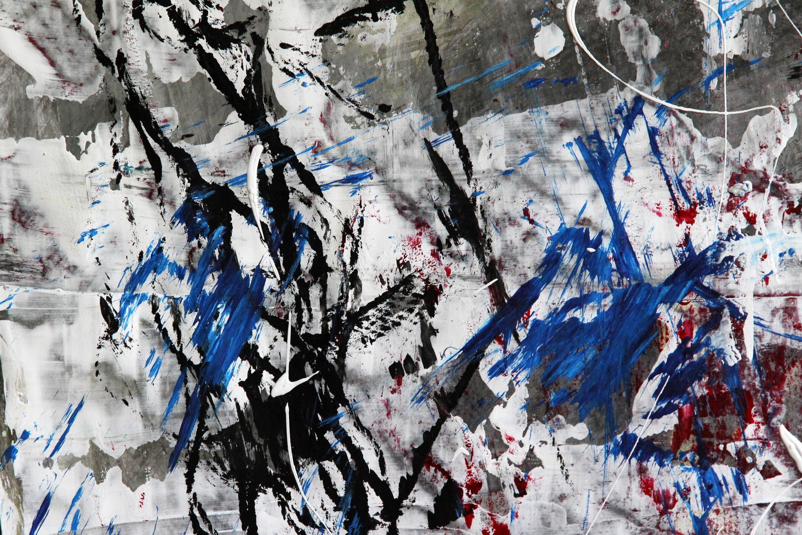 Acrylic painting Light is born in darkness Anatoliy Menkiv - 4