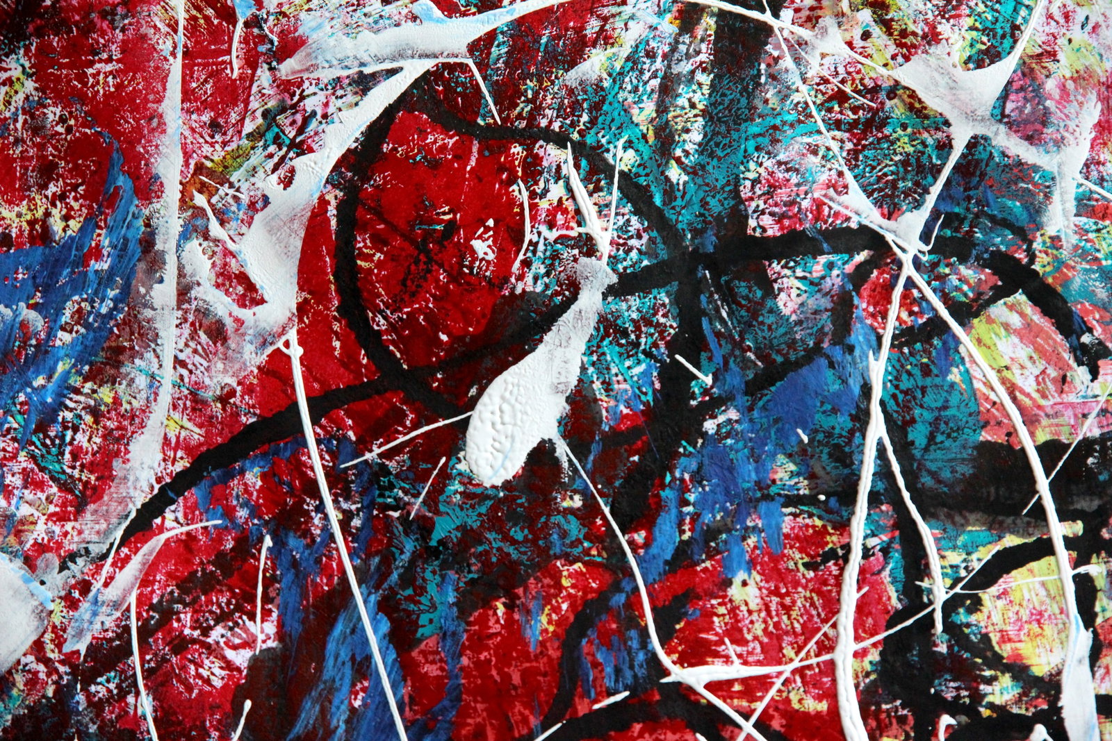 Acrylic painting Tangled Thread Anatoliy Menkiv - 4