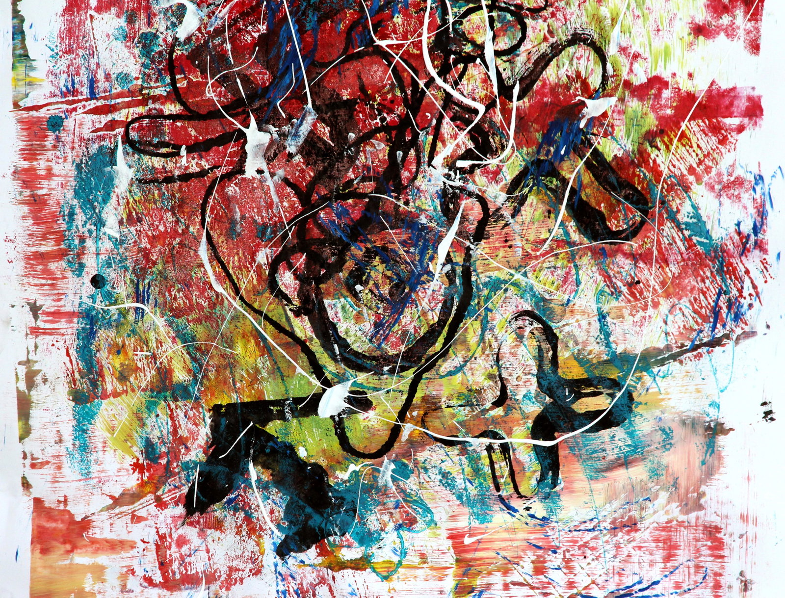 Acrylic painting Tangled Thread Anatoliy Menkiv - 6