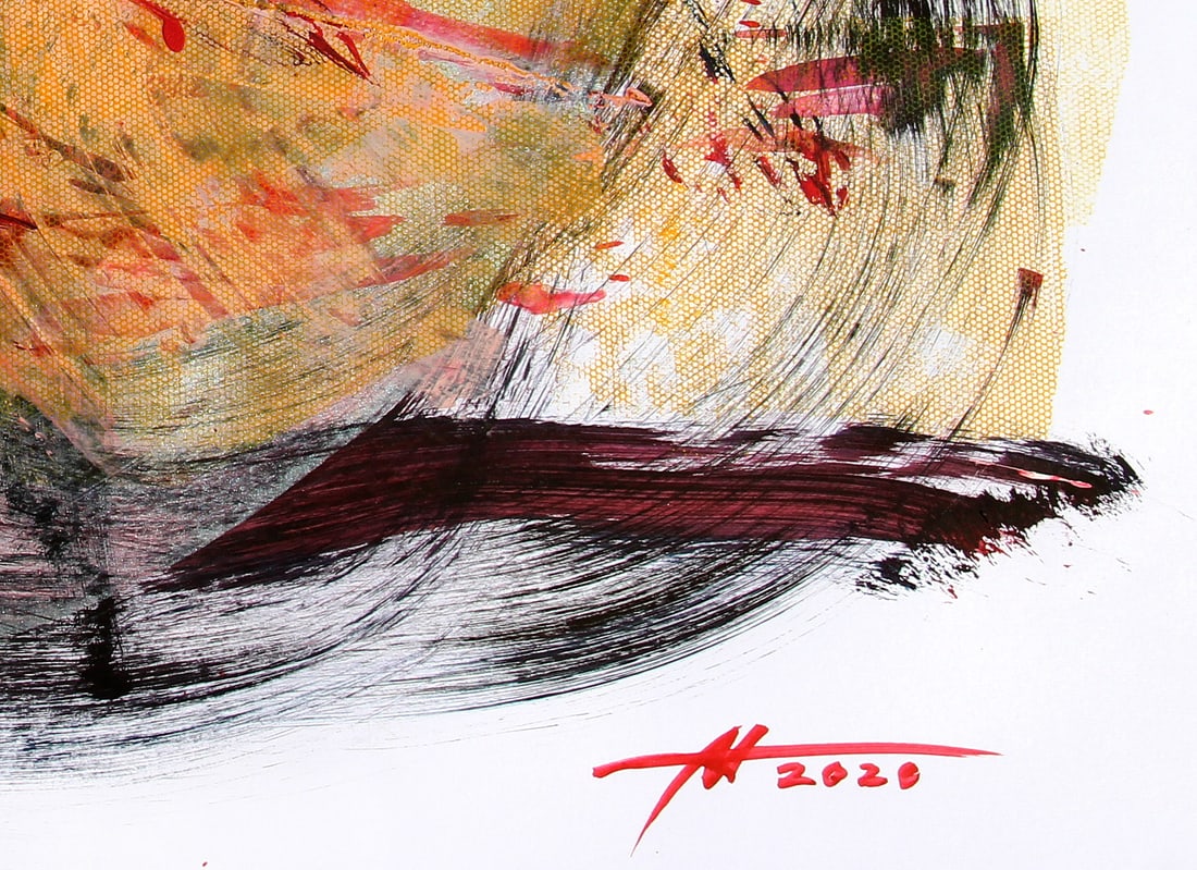 Acrylic painting Emotional condition Anatoliy Menkiv - 8