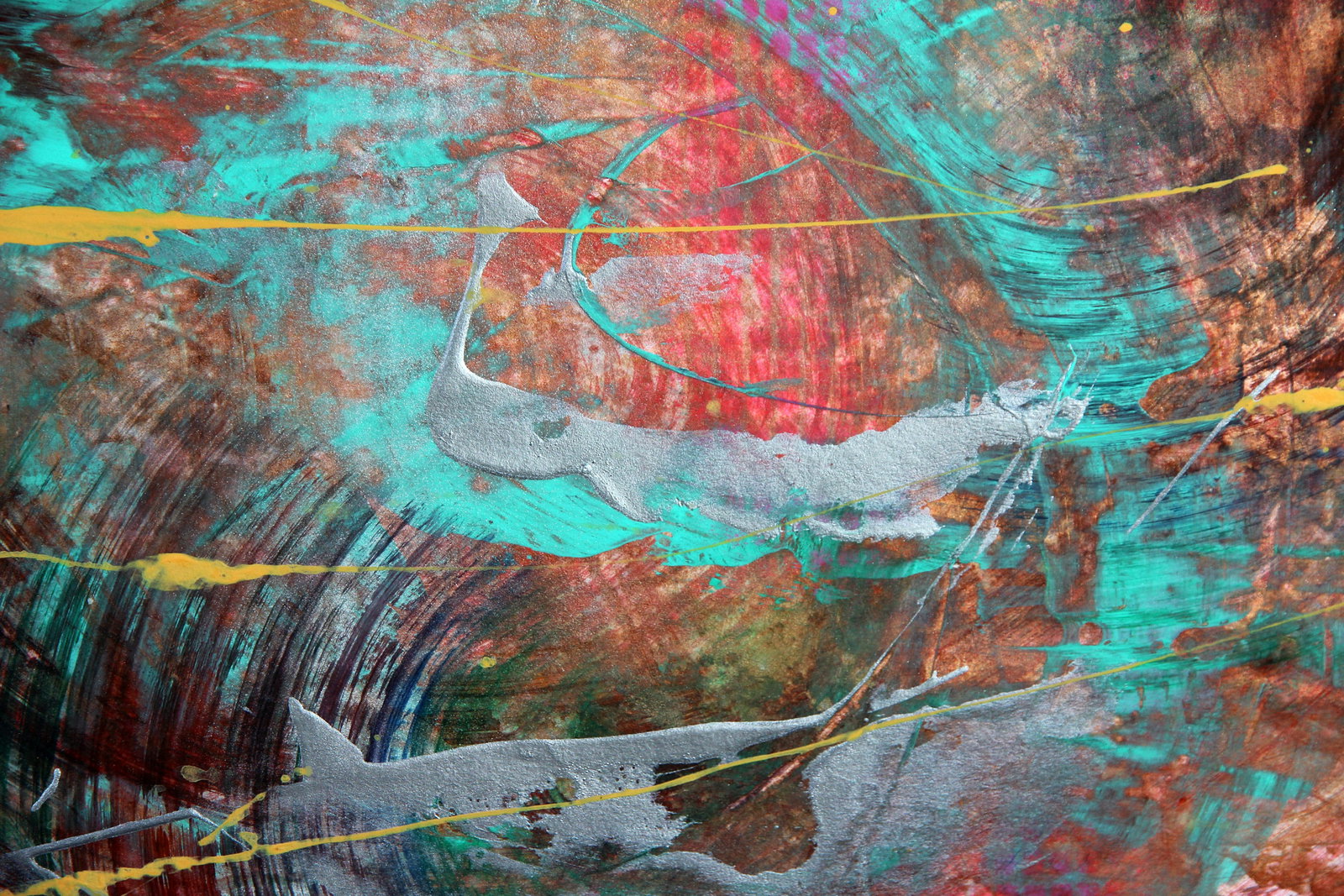 Acrylic painting In the life of femininity Anatoliy Menkiv - 5