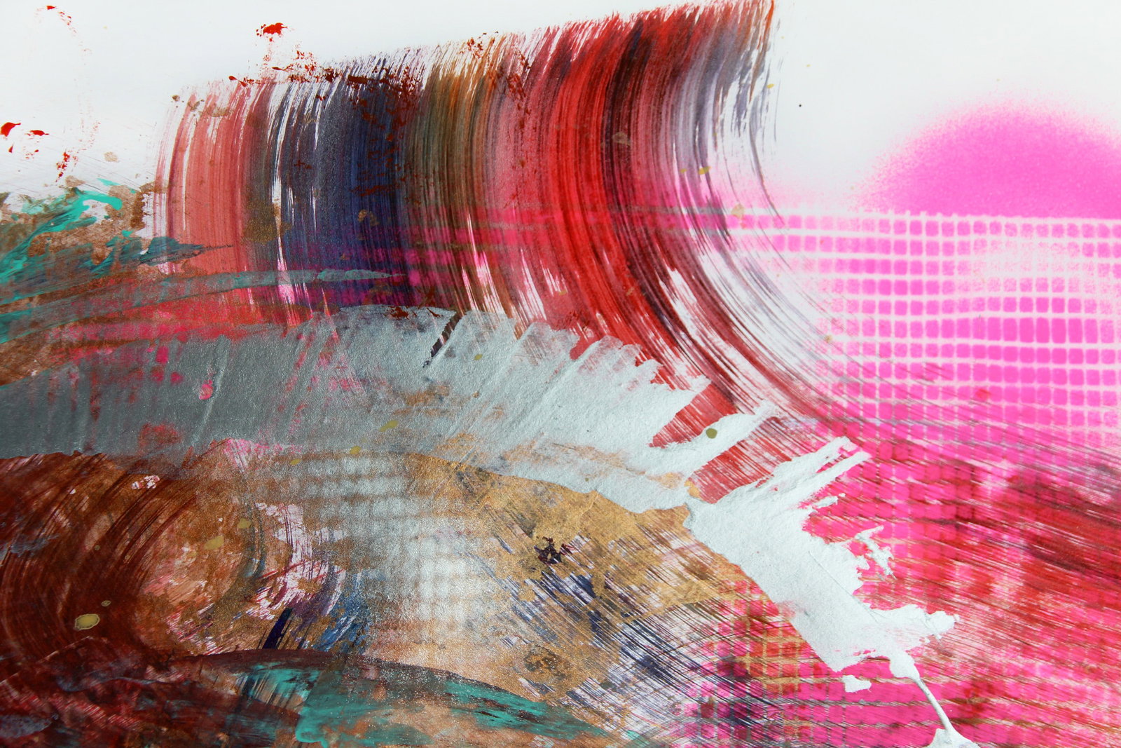Acrylic painting In the life of femininity Anatoliy Menkiv - 7