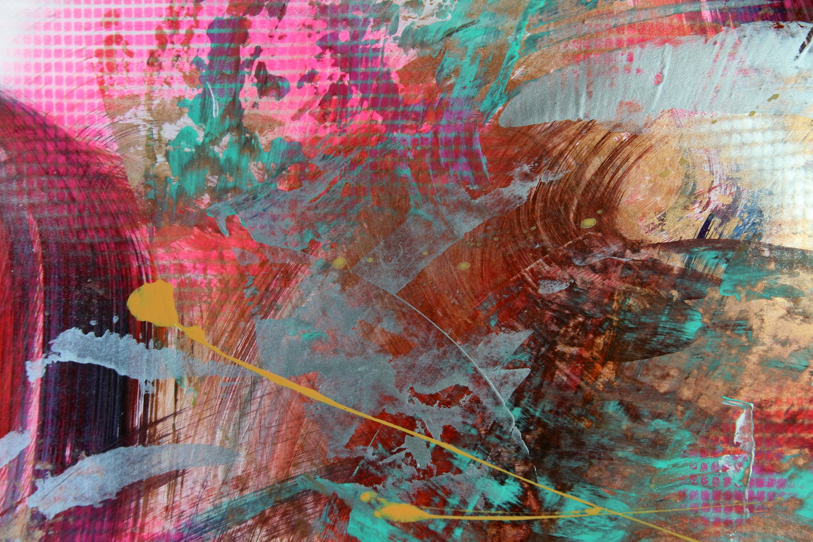Acrylic painting In the life of femininity Anatoliy Menkiv - 8